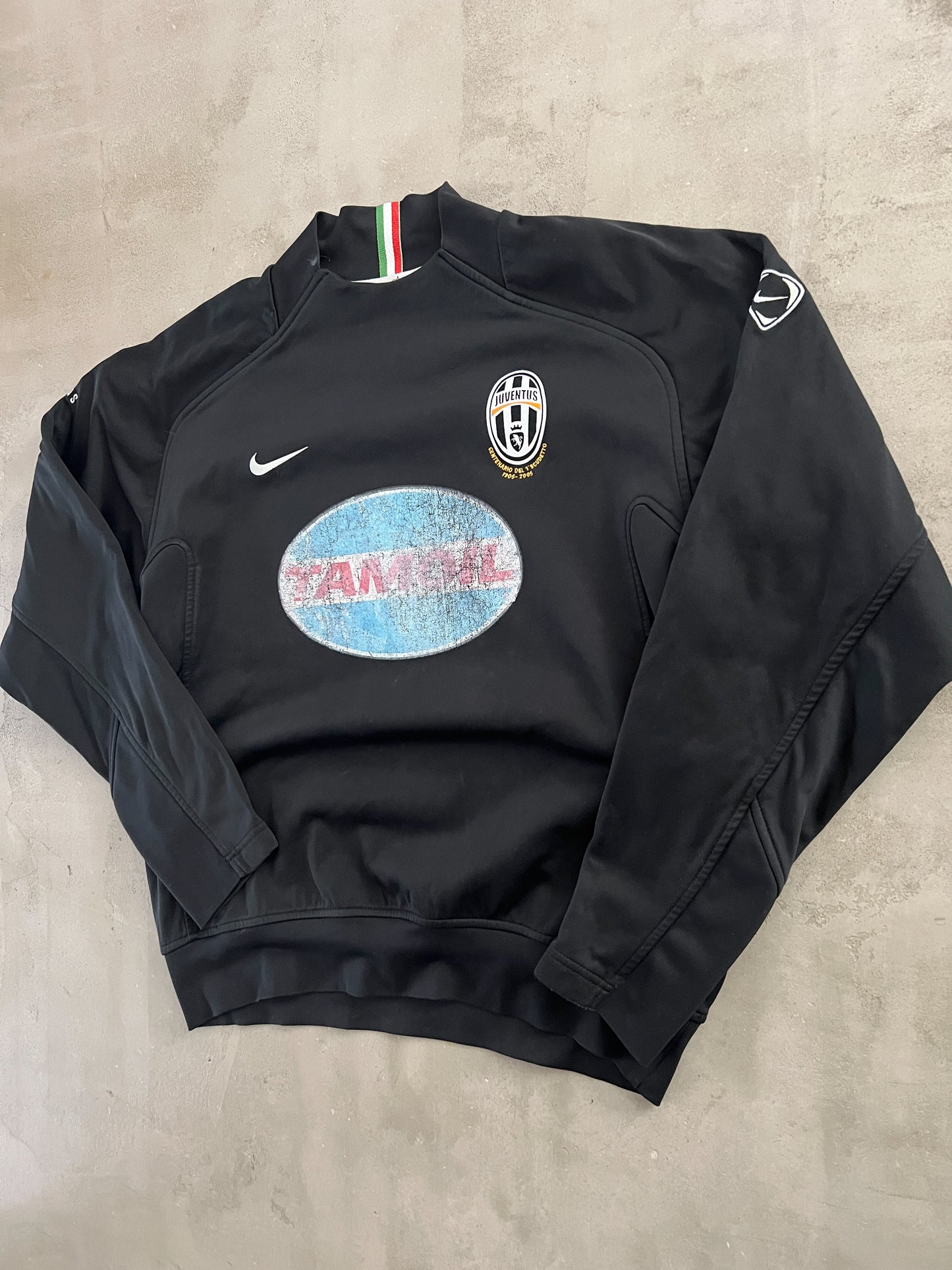 BLACK JUVENTUS NIKE SWEATER - 2000S - L/M
