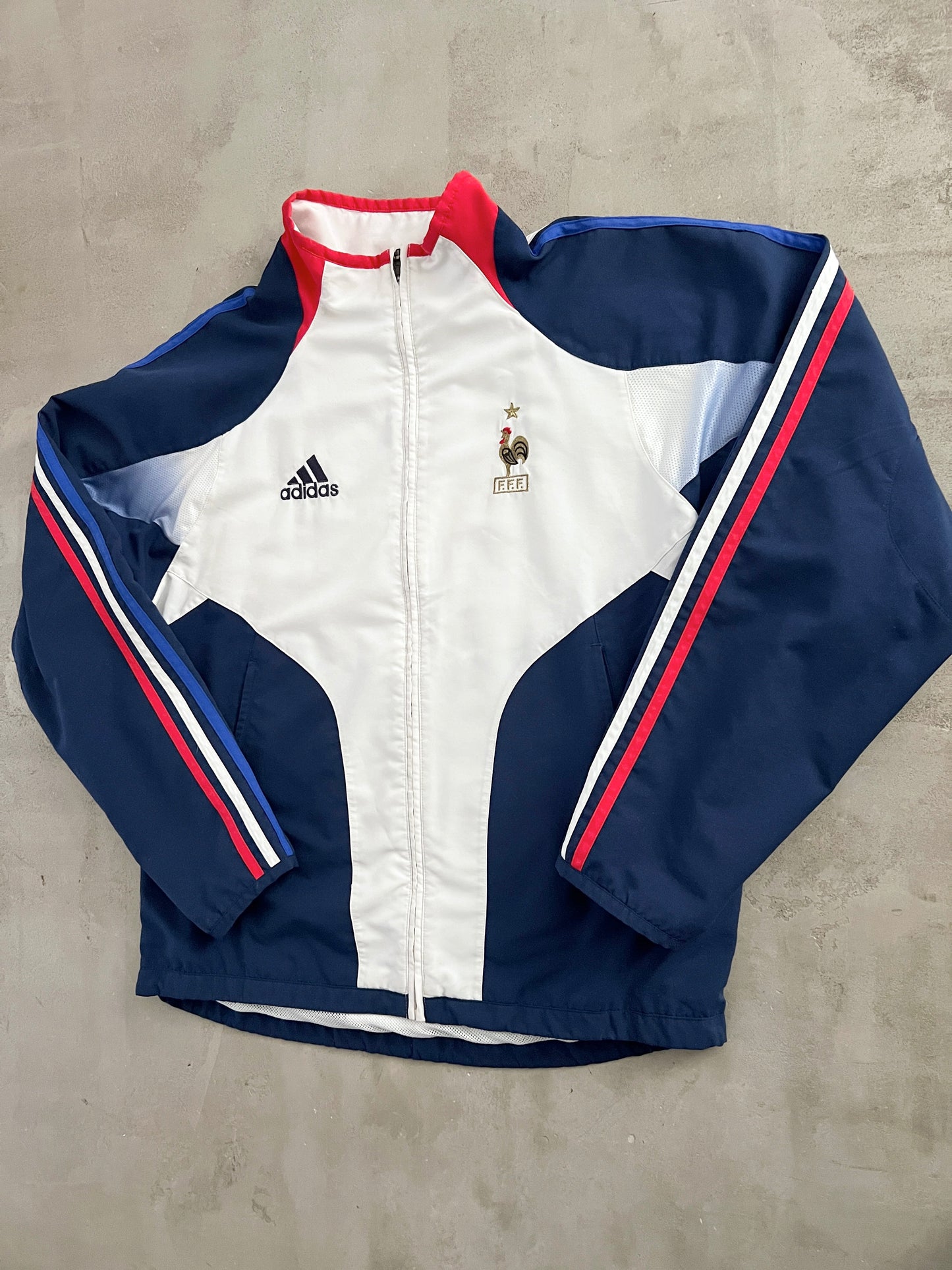 WHITE FRANCE JACKET - 2000S - S