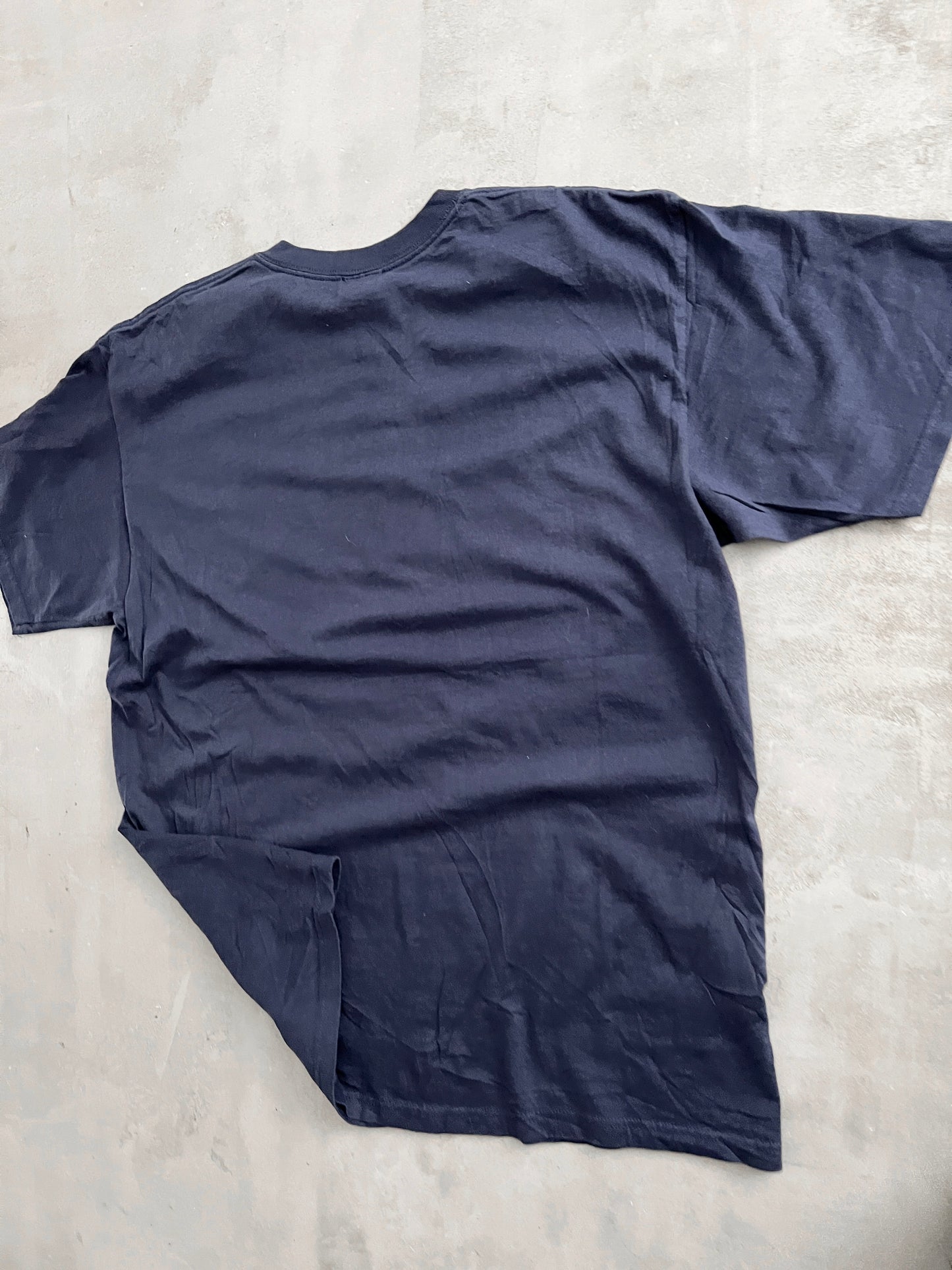 NAVY YANKEES VS BOSTON BASEBALL TEE - 2000S - XL