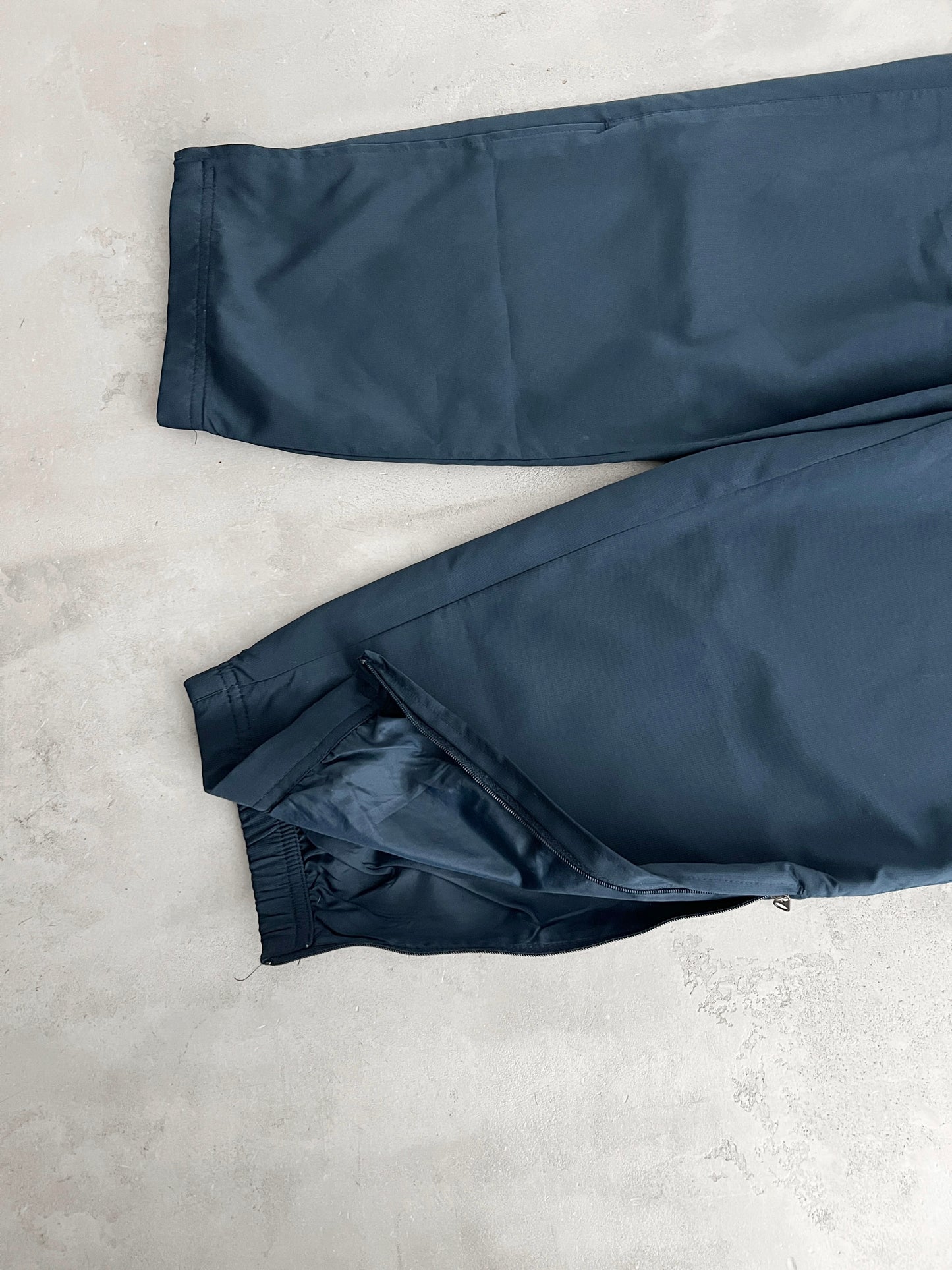 NAVY PSG NIKE TRACK PANTS - 2000S - L