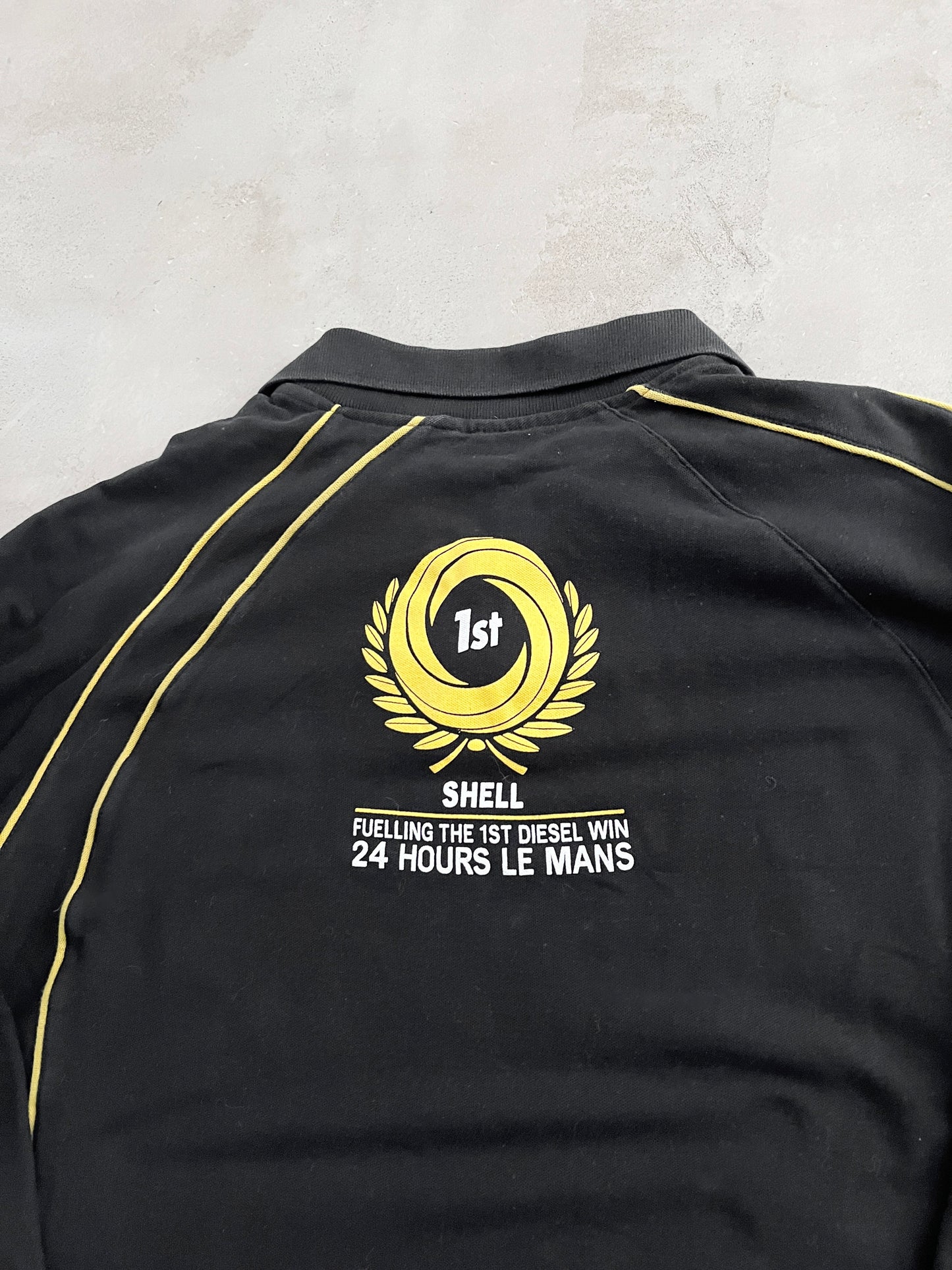 BLACK 24H LE MANS RACING LONGSLEEVE - 2000S - XS/S
