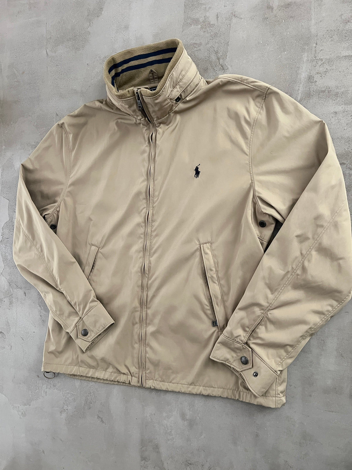 BEIGE RALPH LAUREN JACKET - 2000S - L/M