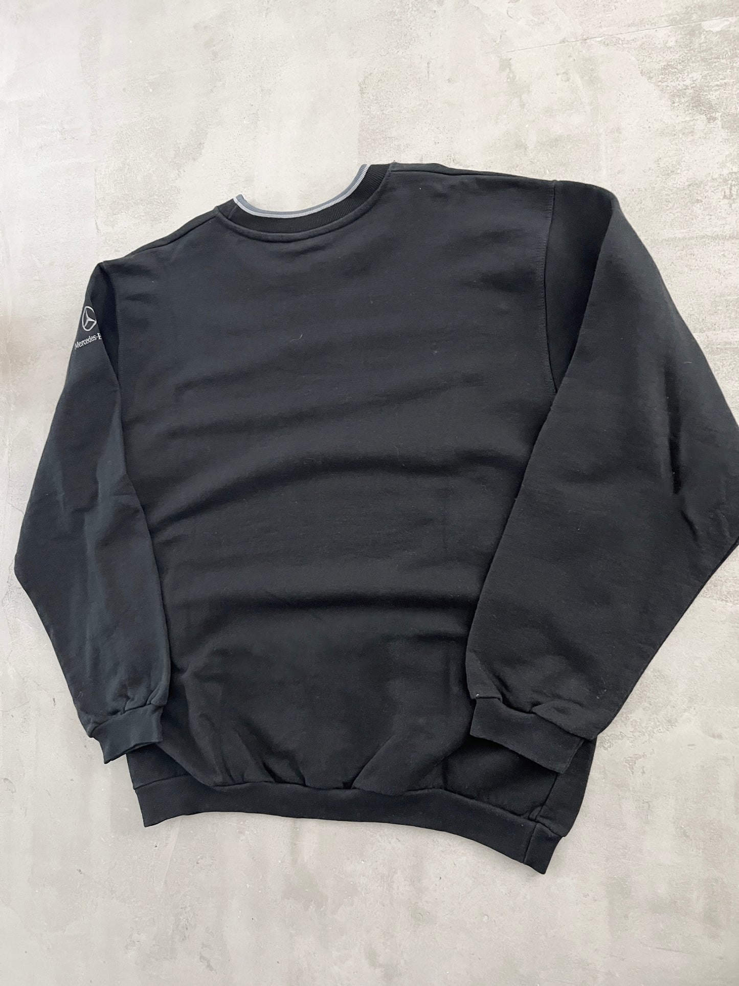 BLACK MERCEDES BENZ MCLAREN F1 SWEATER - 2000S - L