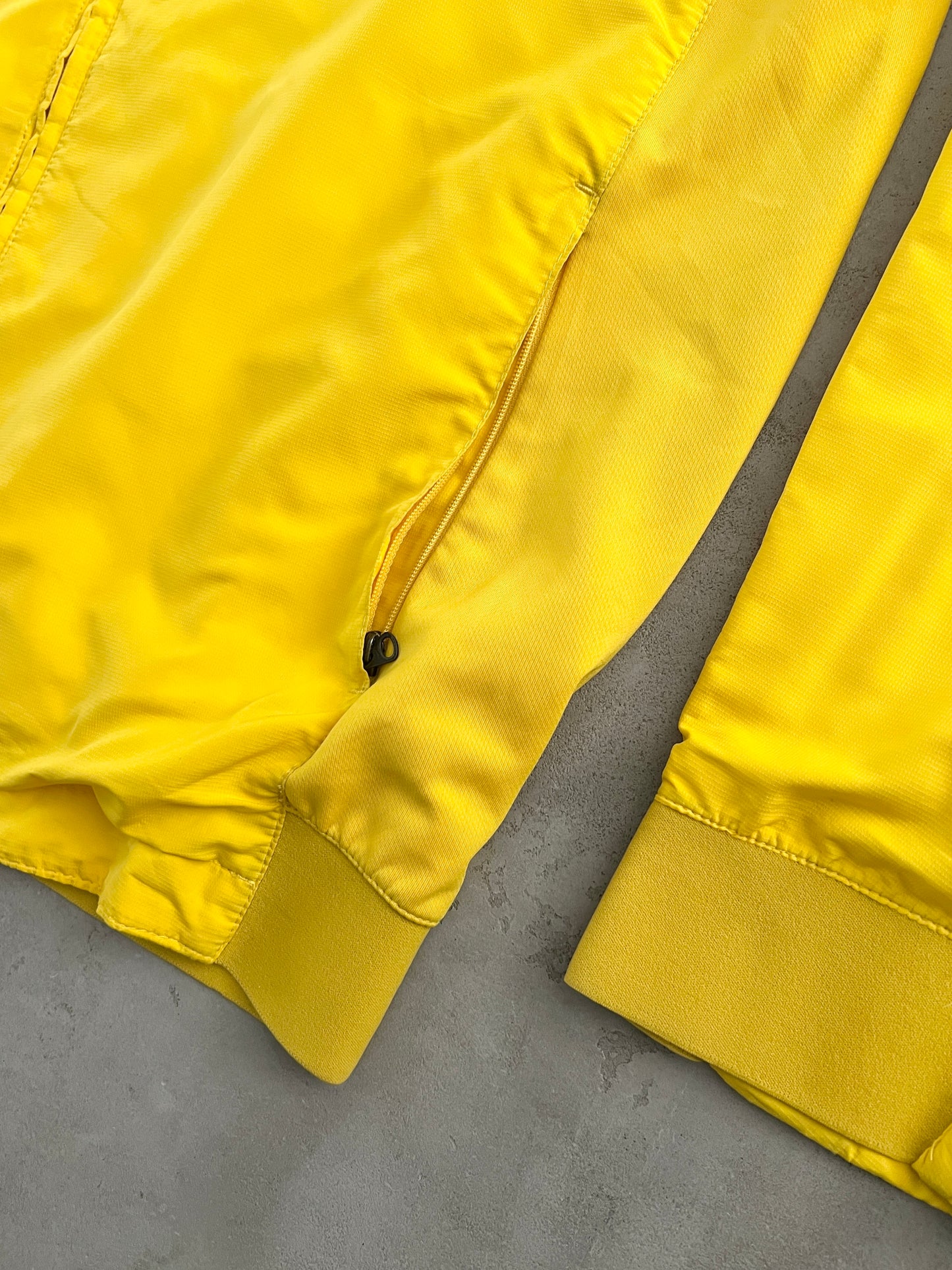 YELLOW BVB DORTMUND NIKE JACKET - 2000S - M/L