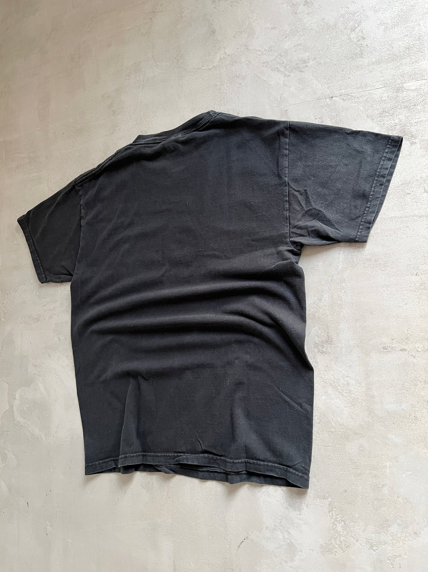 FADED BLACK APPLE PROMO TEE - 2000S - M