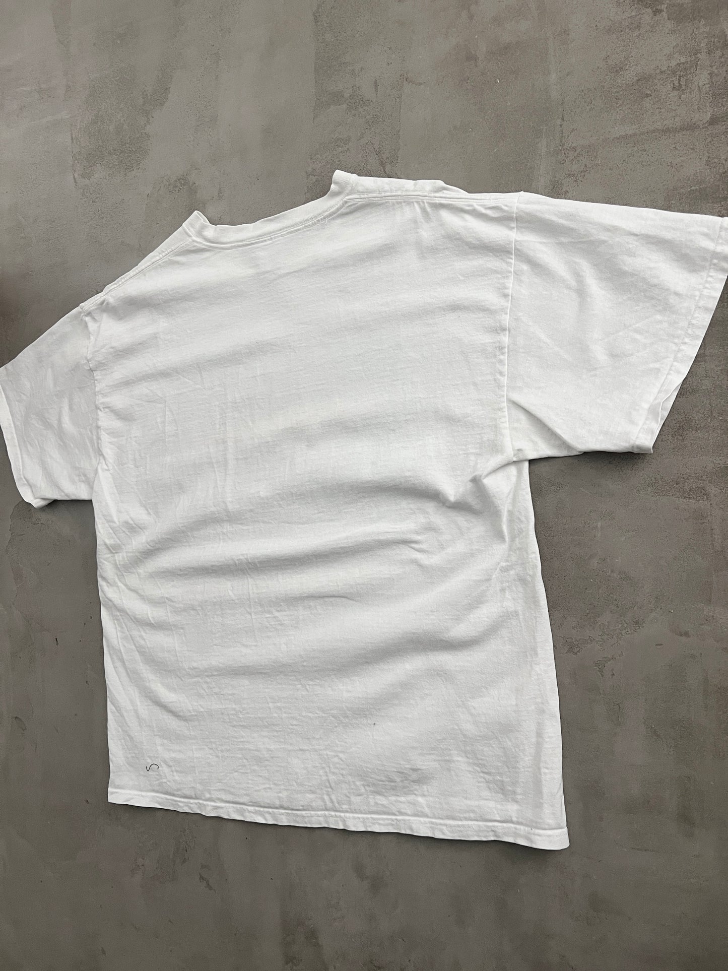 WHITE CORVETTE TEE - 2000S - L