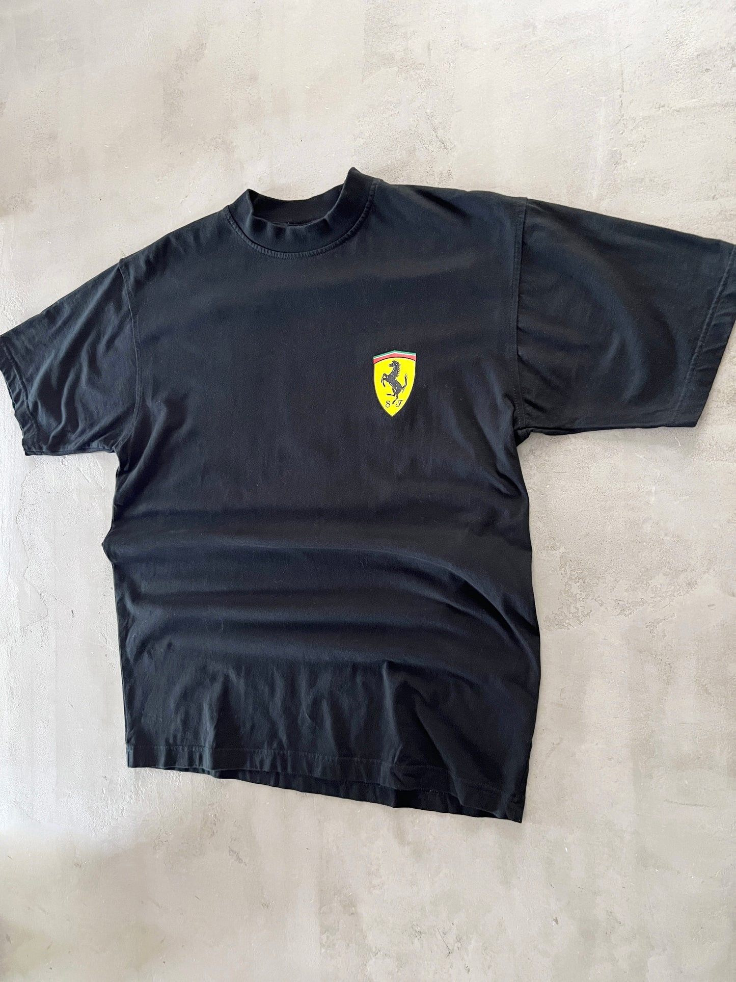 BLACK FERRARI TEE - 1999 - L