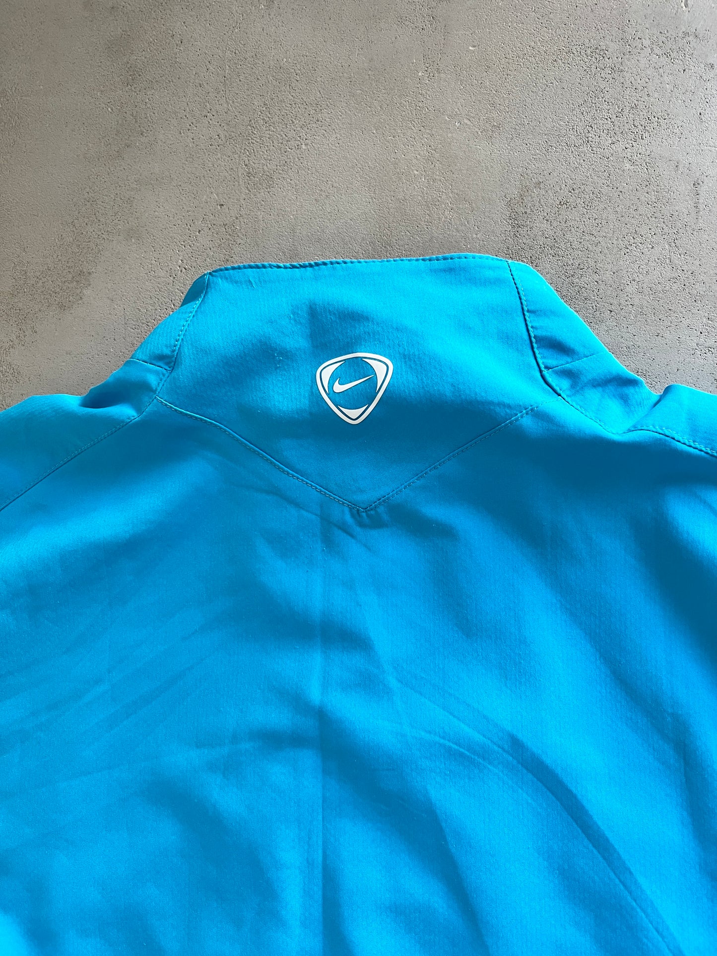 BABY BLUE INTER MILAN NIKE TRACK JACKET - 2000S - M