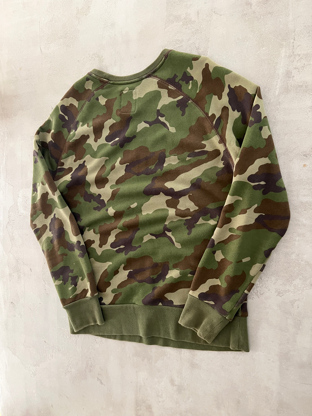 CAMO LEVI'S SWEATER - 2000S - M