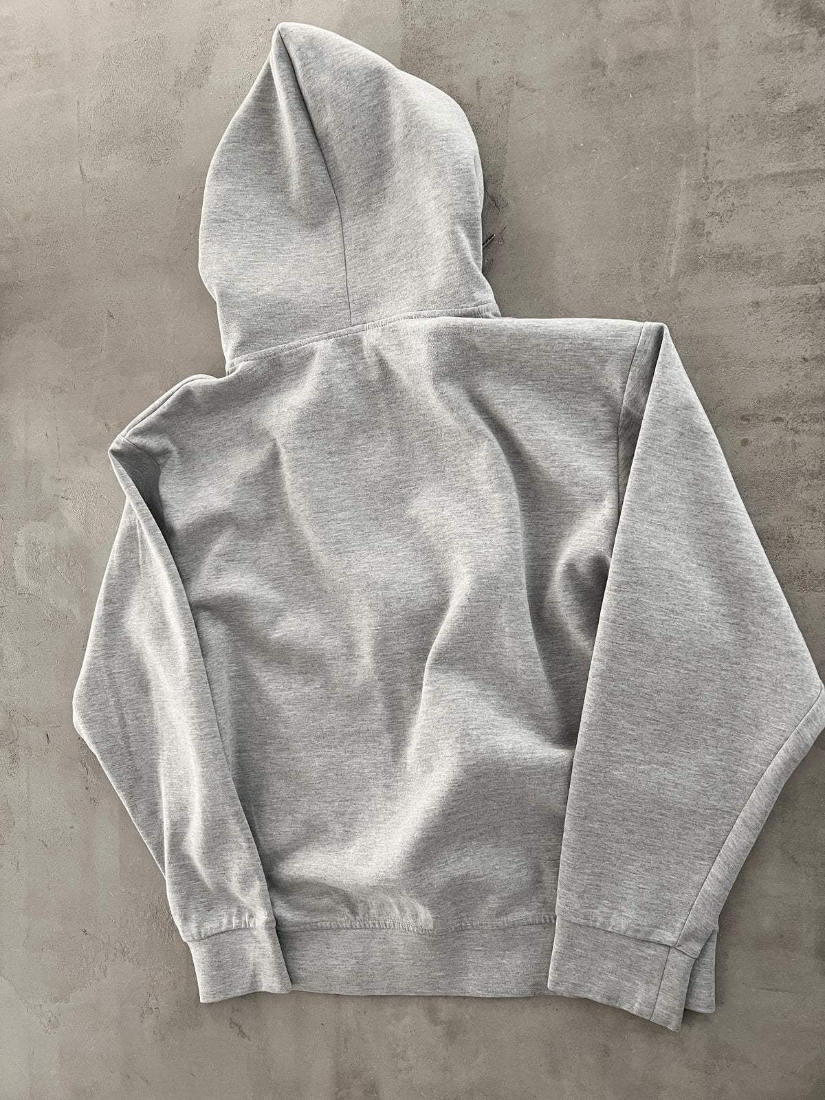 GREY RALPH LAUREN ZIP HOODIE - 2010S - M