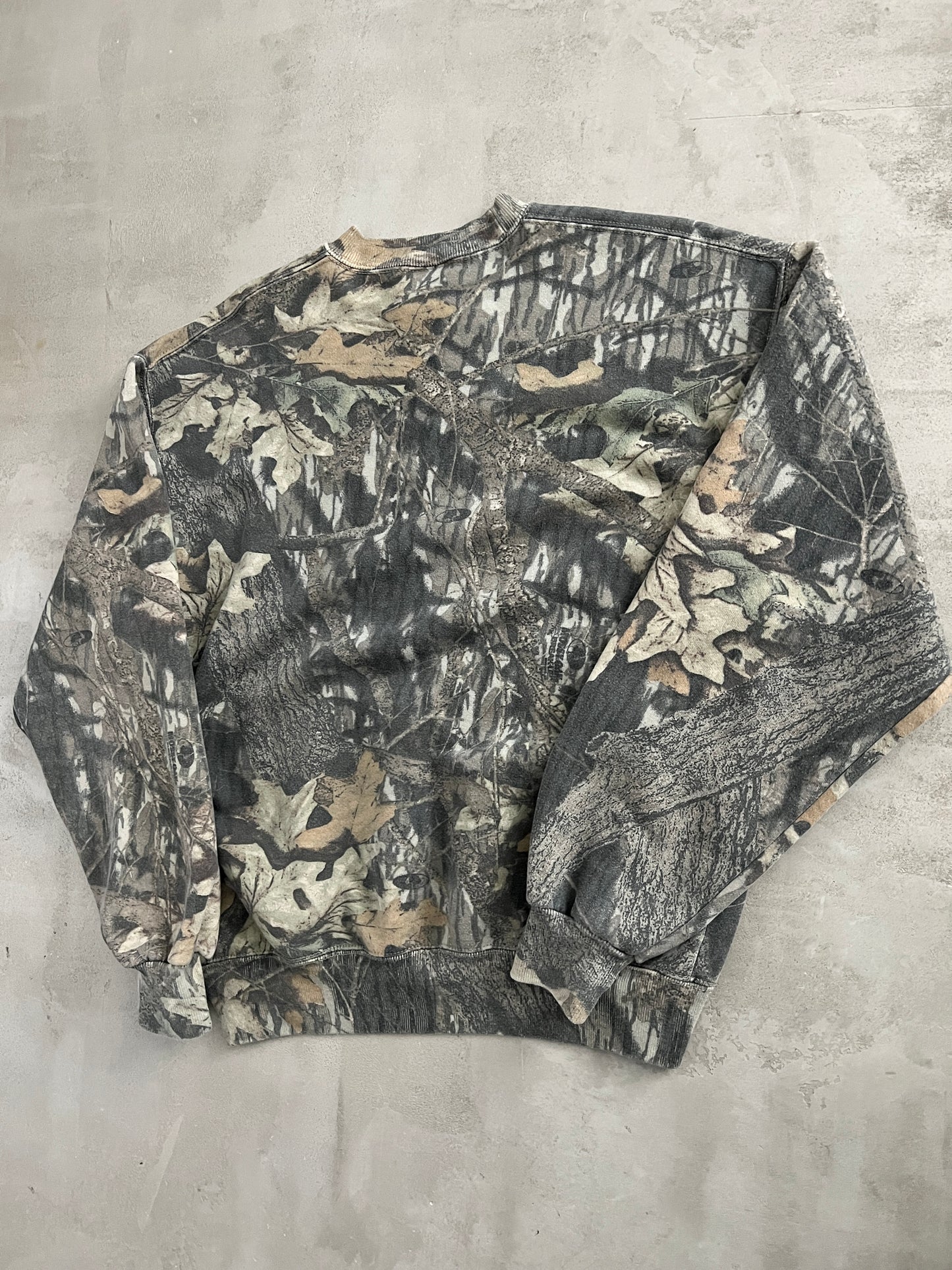 CAMO REALTREE SWEATER - 1990S - M/L