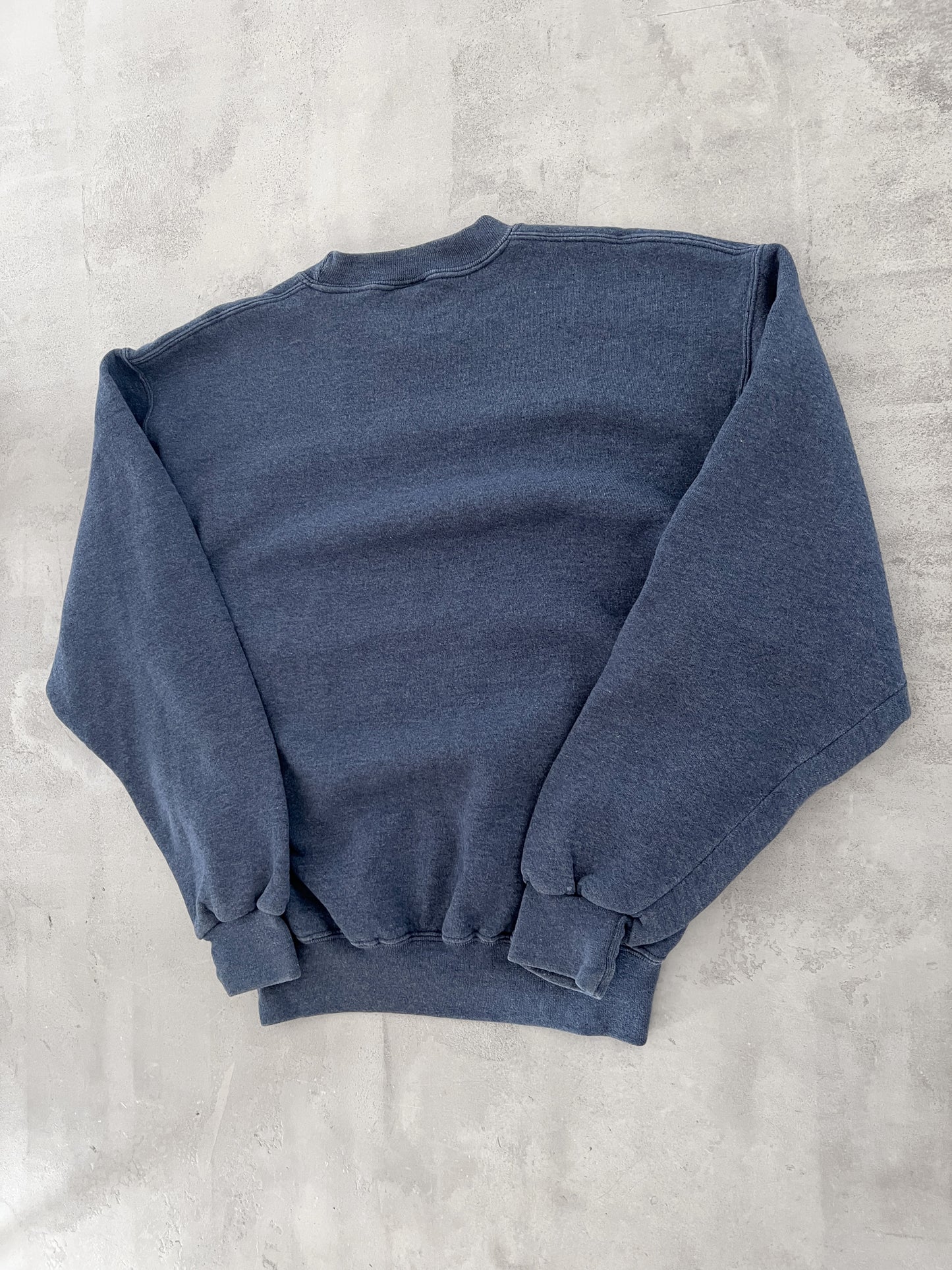 BLUE/GREY RUSSELL SWEATER - 1990S - M/S