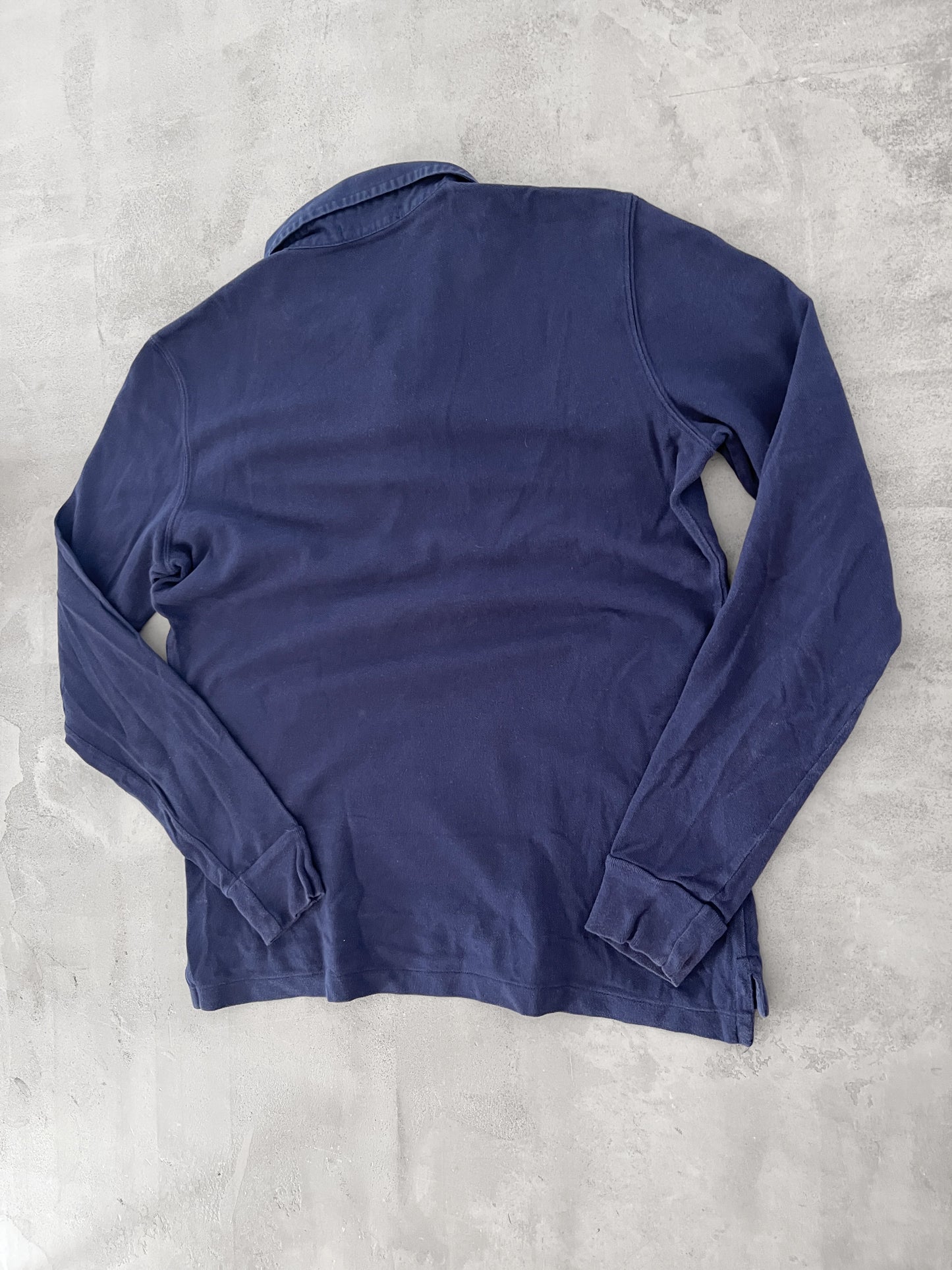 NAVY RALPH LAUREN LONGSLEEVE - 2000S - S/M