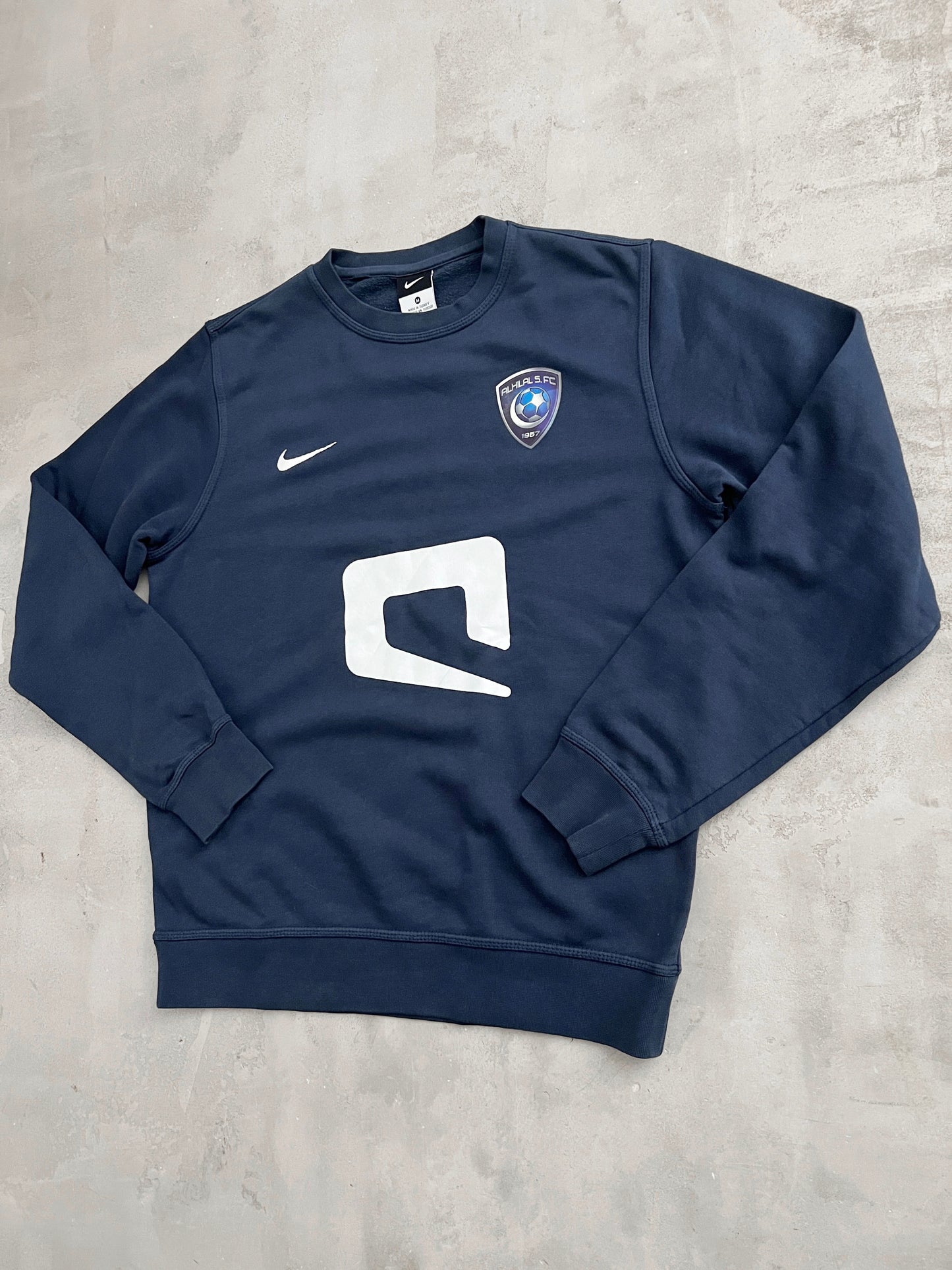 NAVY AL HILAL NIKE SWEATER - 2000S - M