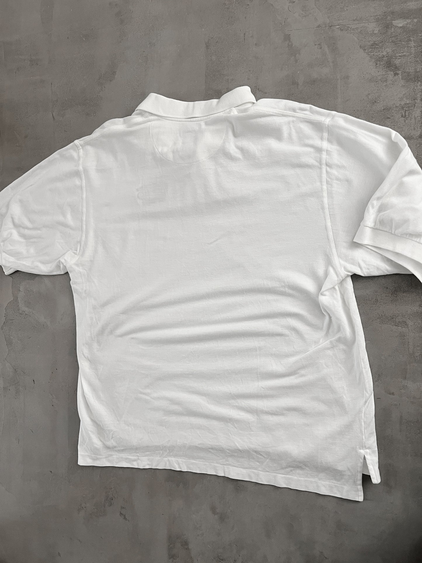 WHITE NIKE GOLF TOUR TEE - 1990S - XL