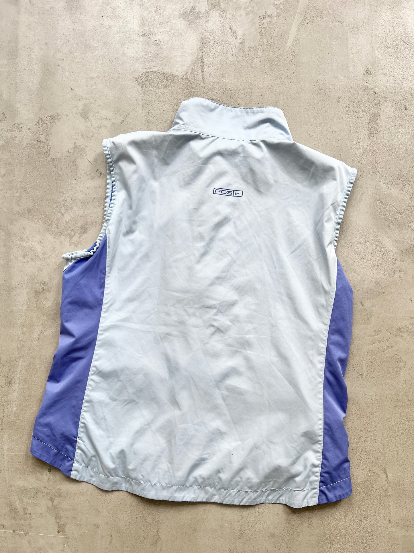 PURPLE NIKE ACG VEST - 2000S - WOMENS M/L
