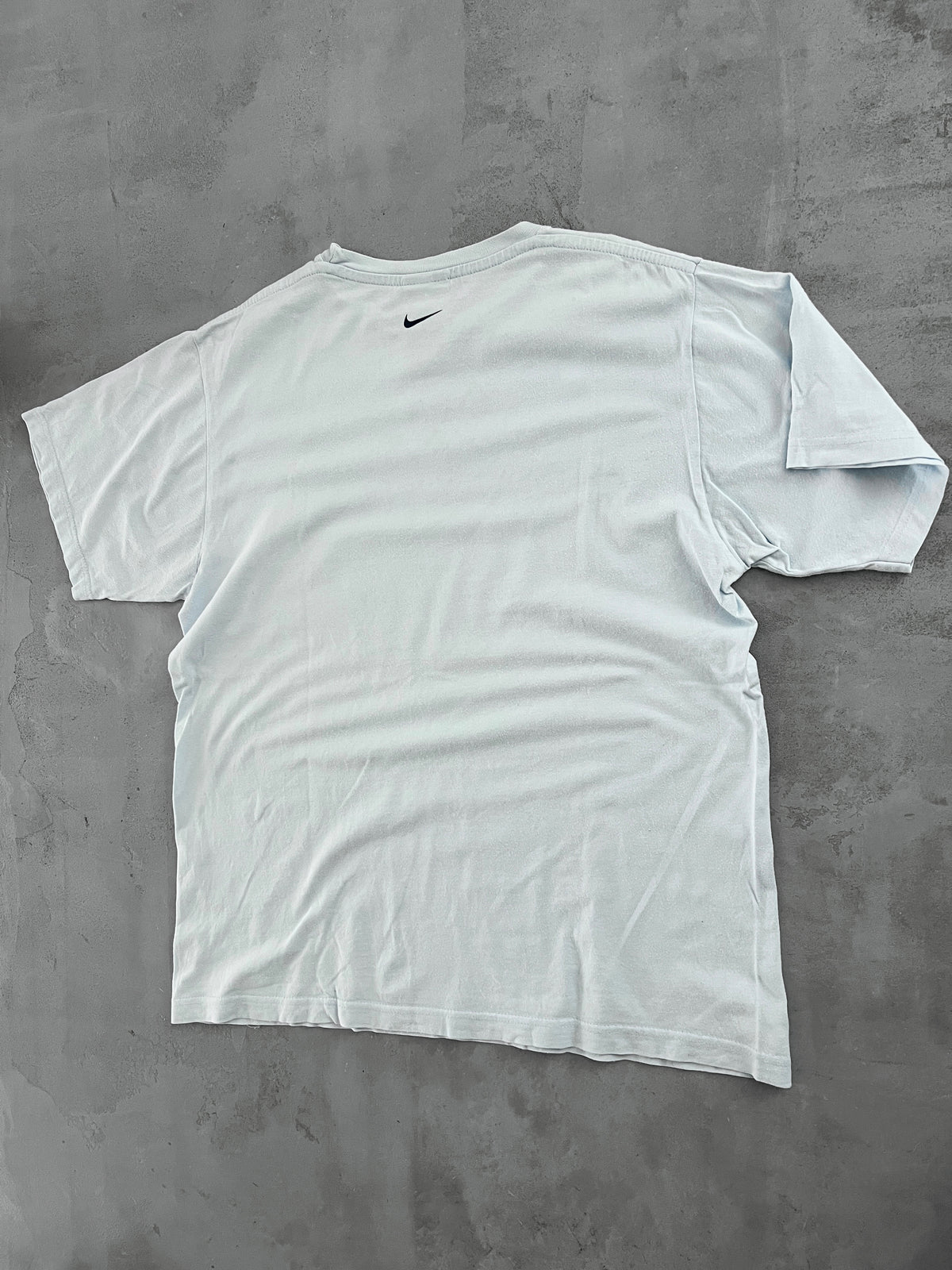 BABY BLUE NIKE TEE - 1990S - L