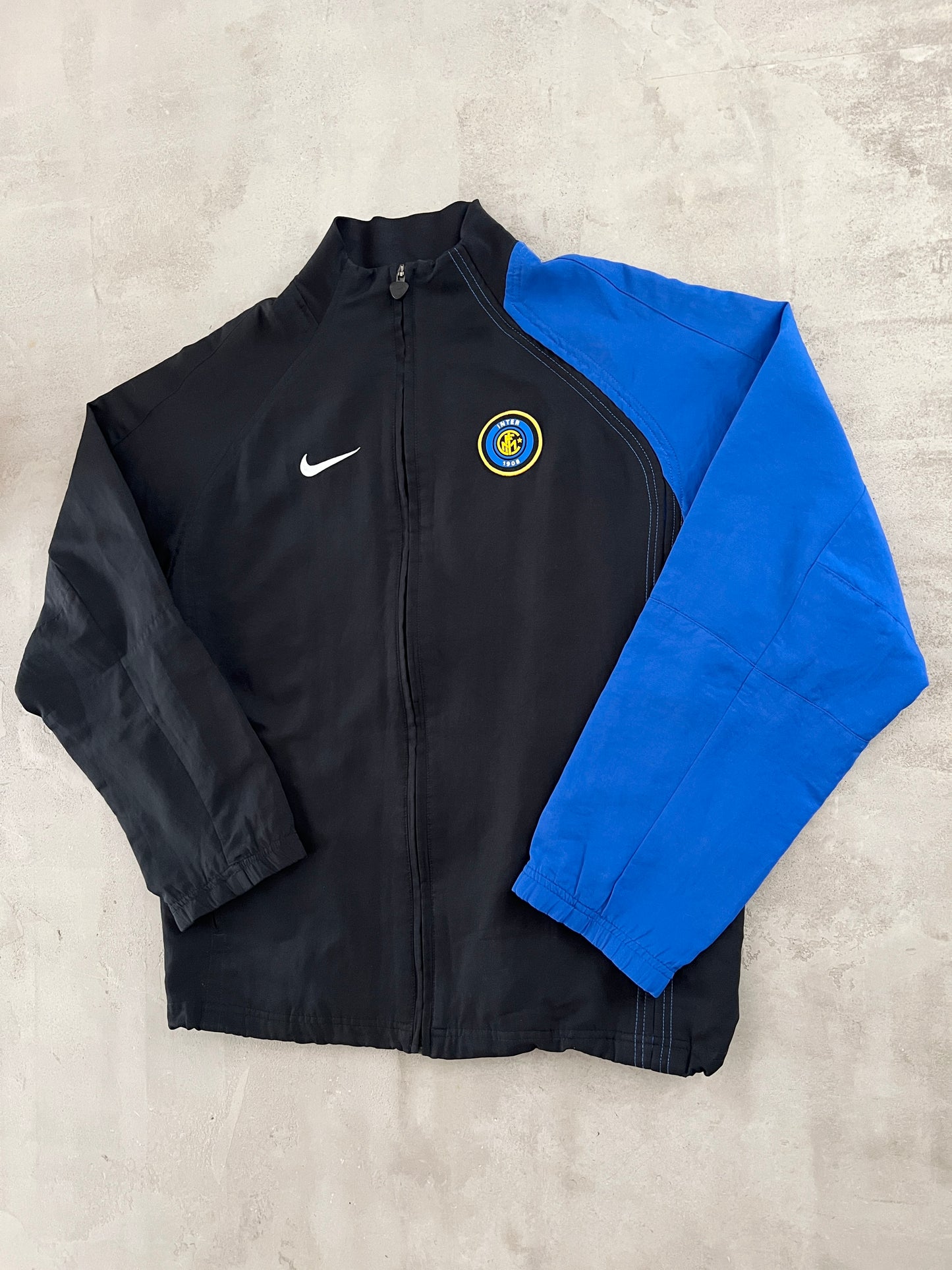 BLACK INTER MILAN NIKE JACKET - 2000S - S/M
