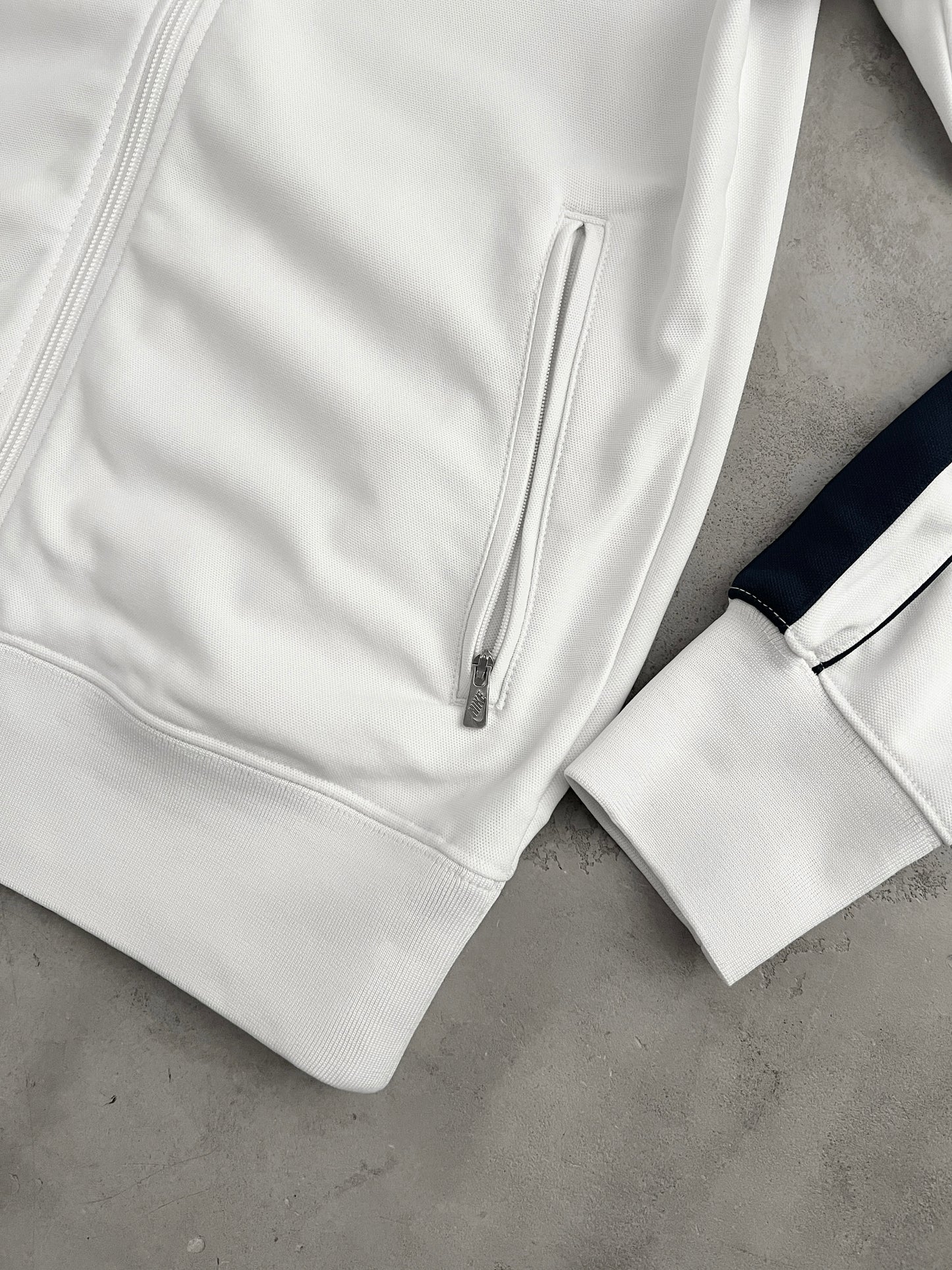 WHITE FRANCE NIKE TRACK JACKET - 2000S - M/S