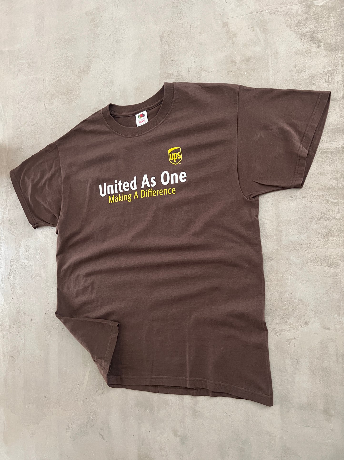 MOCHA UPS PROMO TEE - 2000S - XL/L