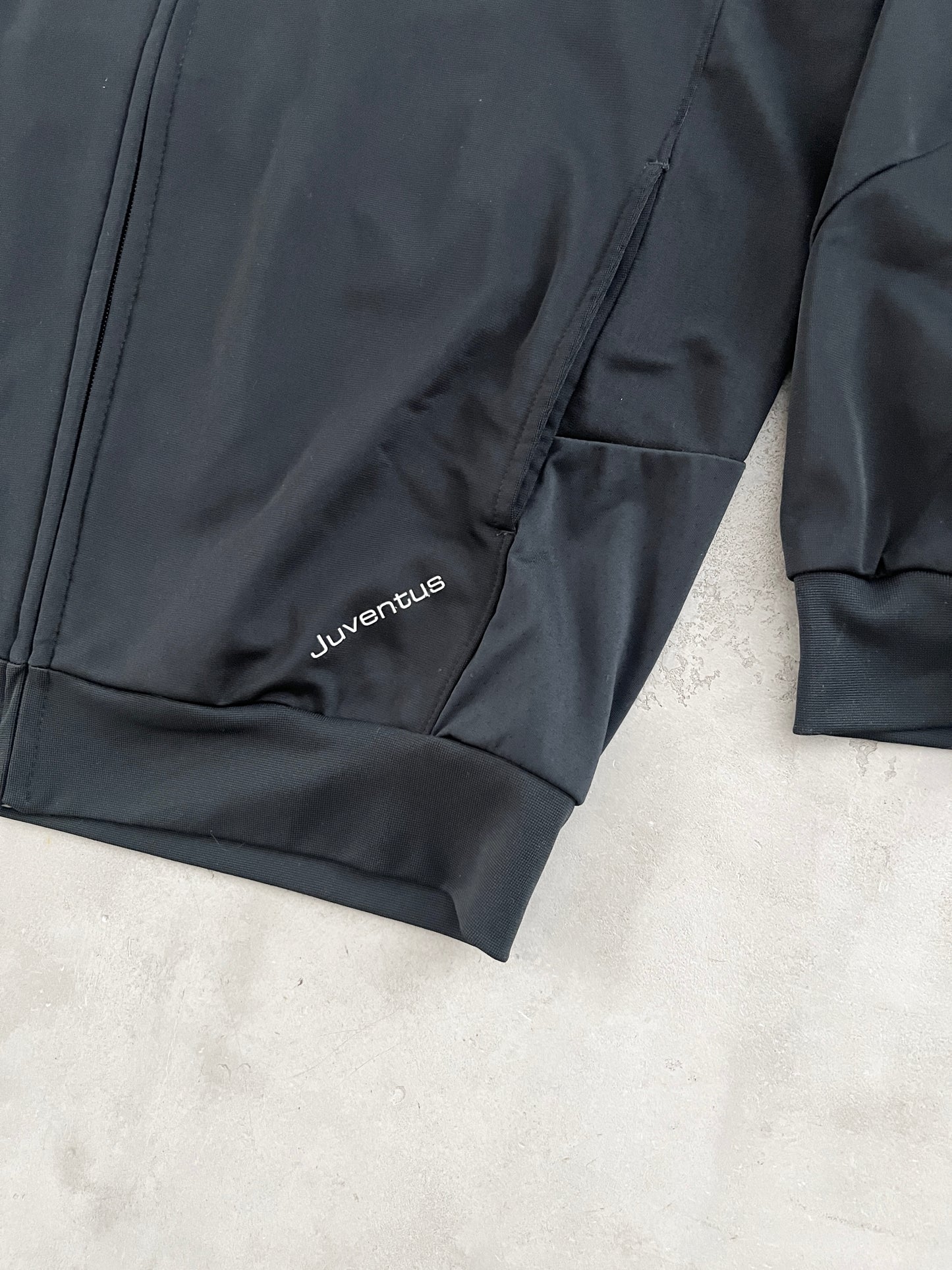 BLACK FC JUVENTUS NIKE JACKET - 2000S - L