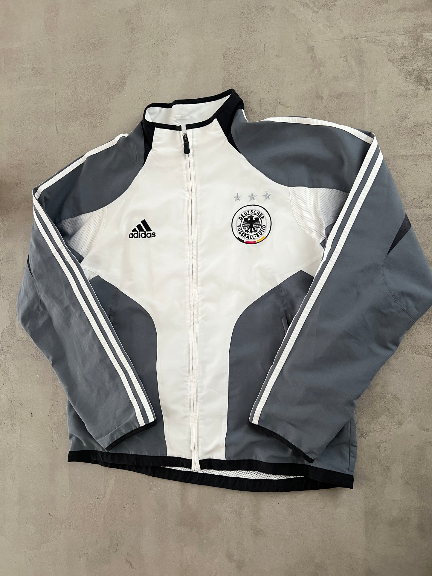 WHITE GERMANY TRACK JACKET - 2000S - L