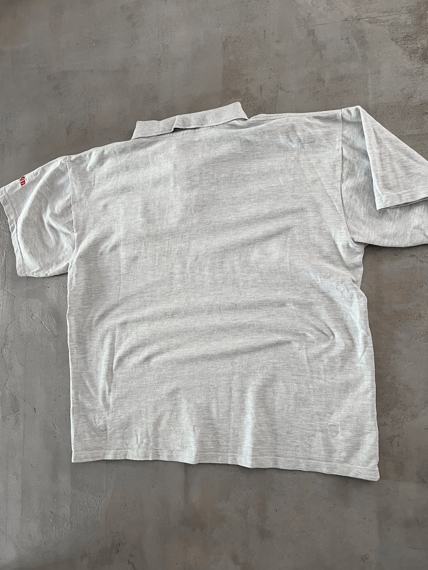 GREY CANON WORLD CUP POLO - 1990S - L