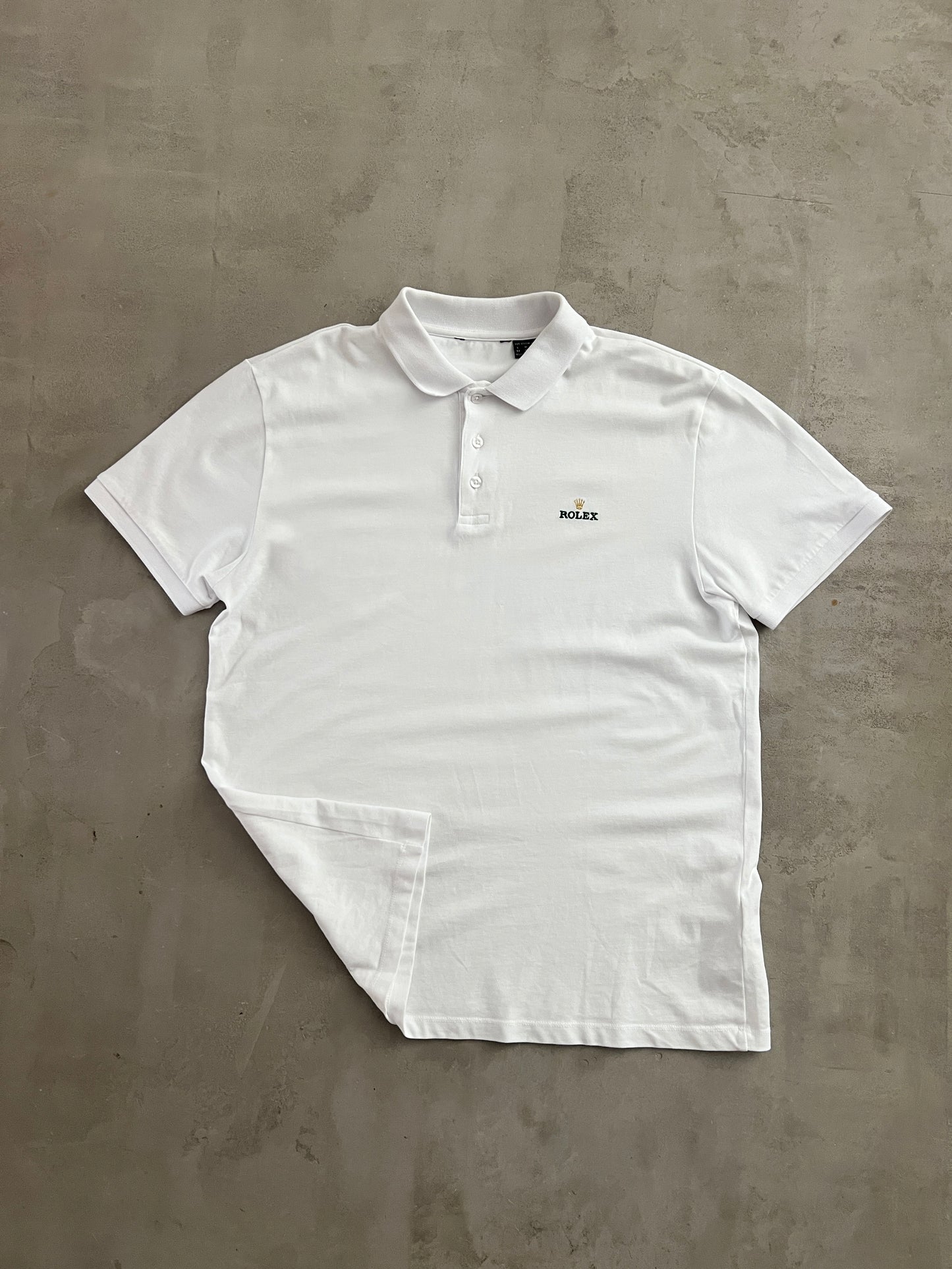 WHITE ROLEX POLO - 2000S - L