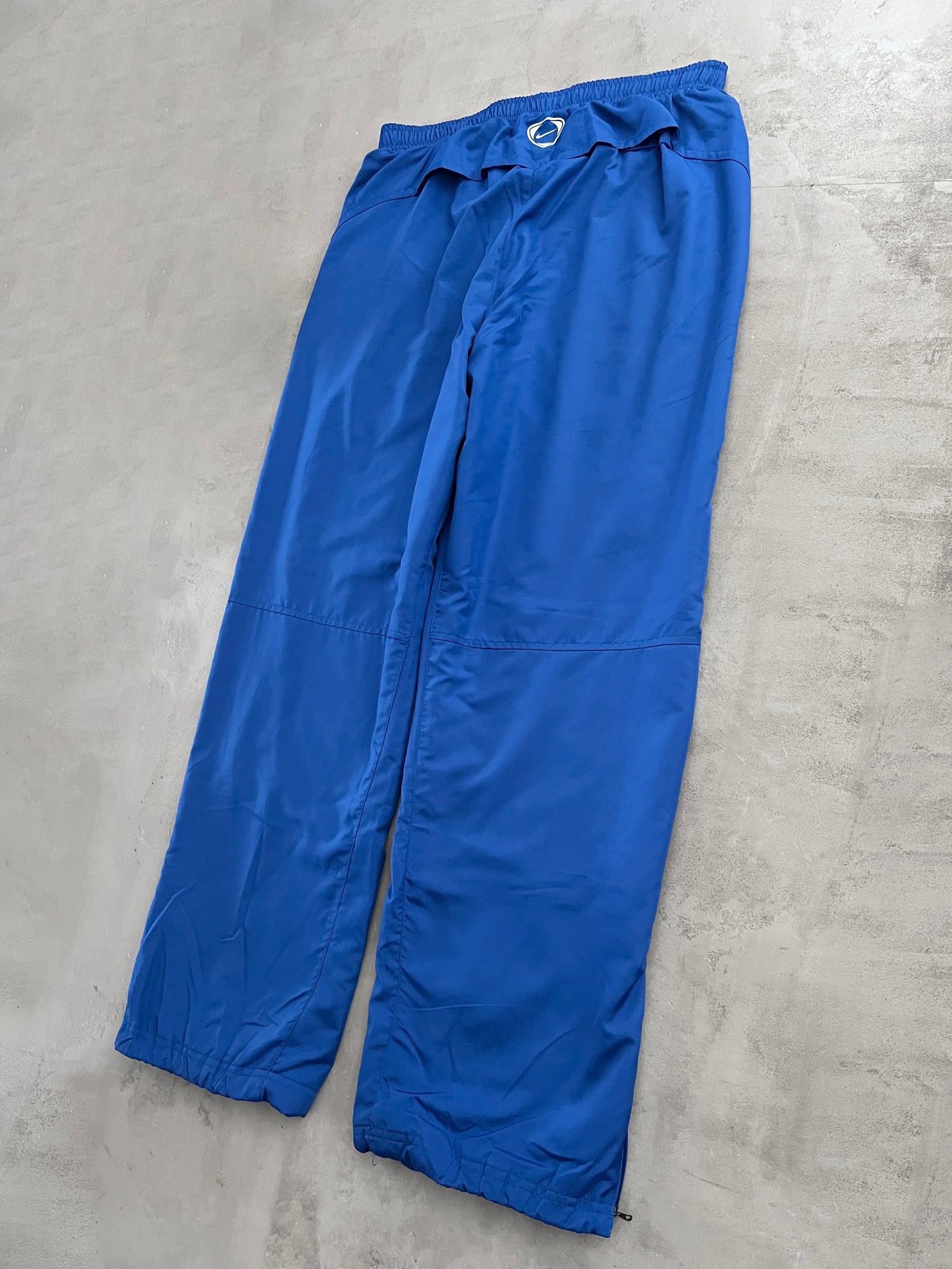 BLUE BRAZIL NIKE TRACK PANTS - 2000S - XL