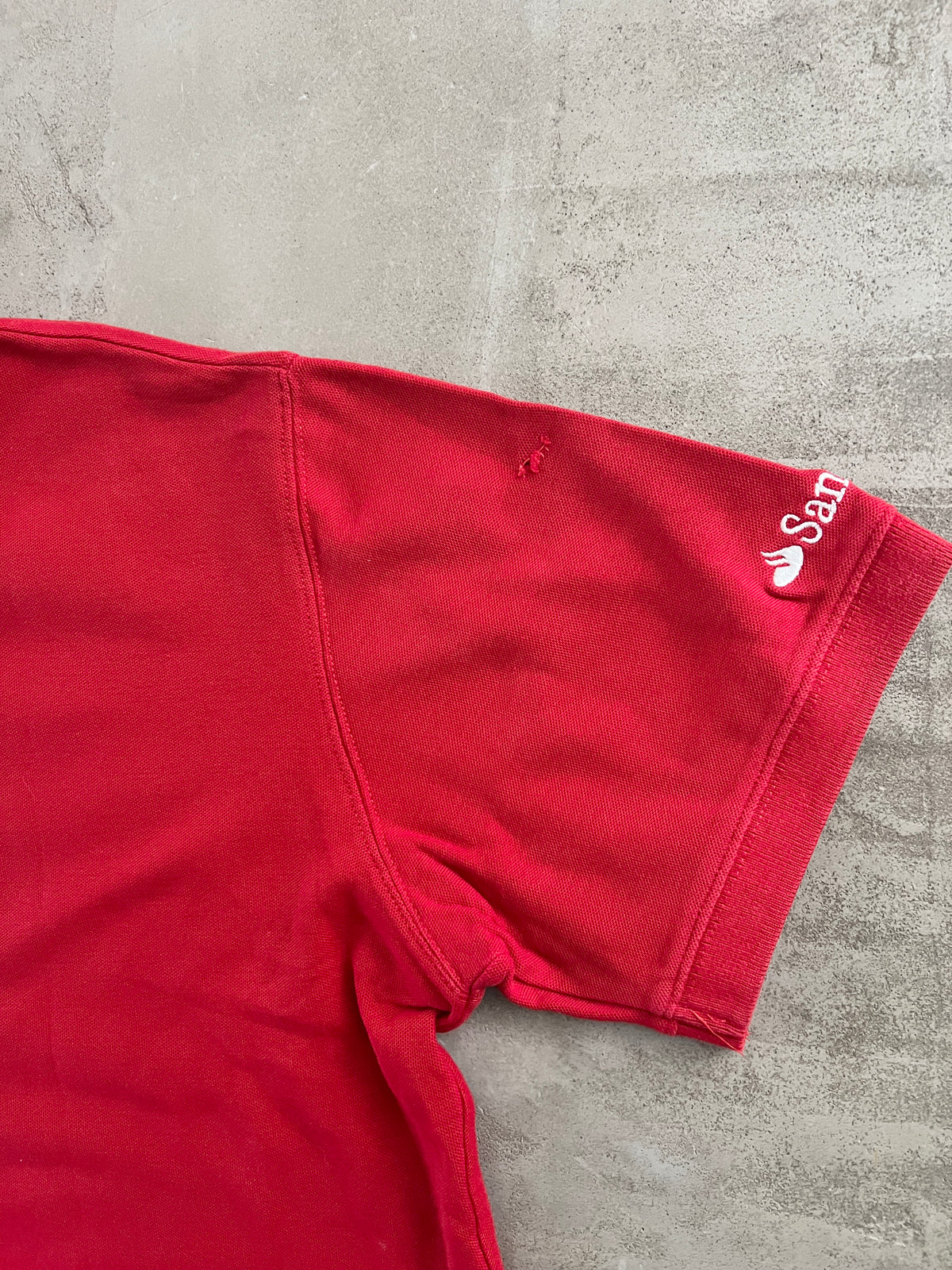 RED FERRARI SCUDERIA POLO - 2000S - M/L