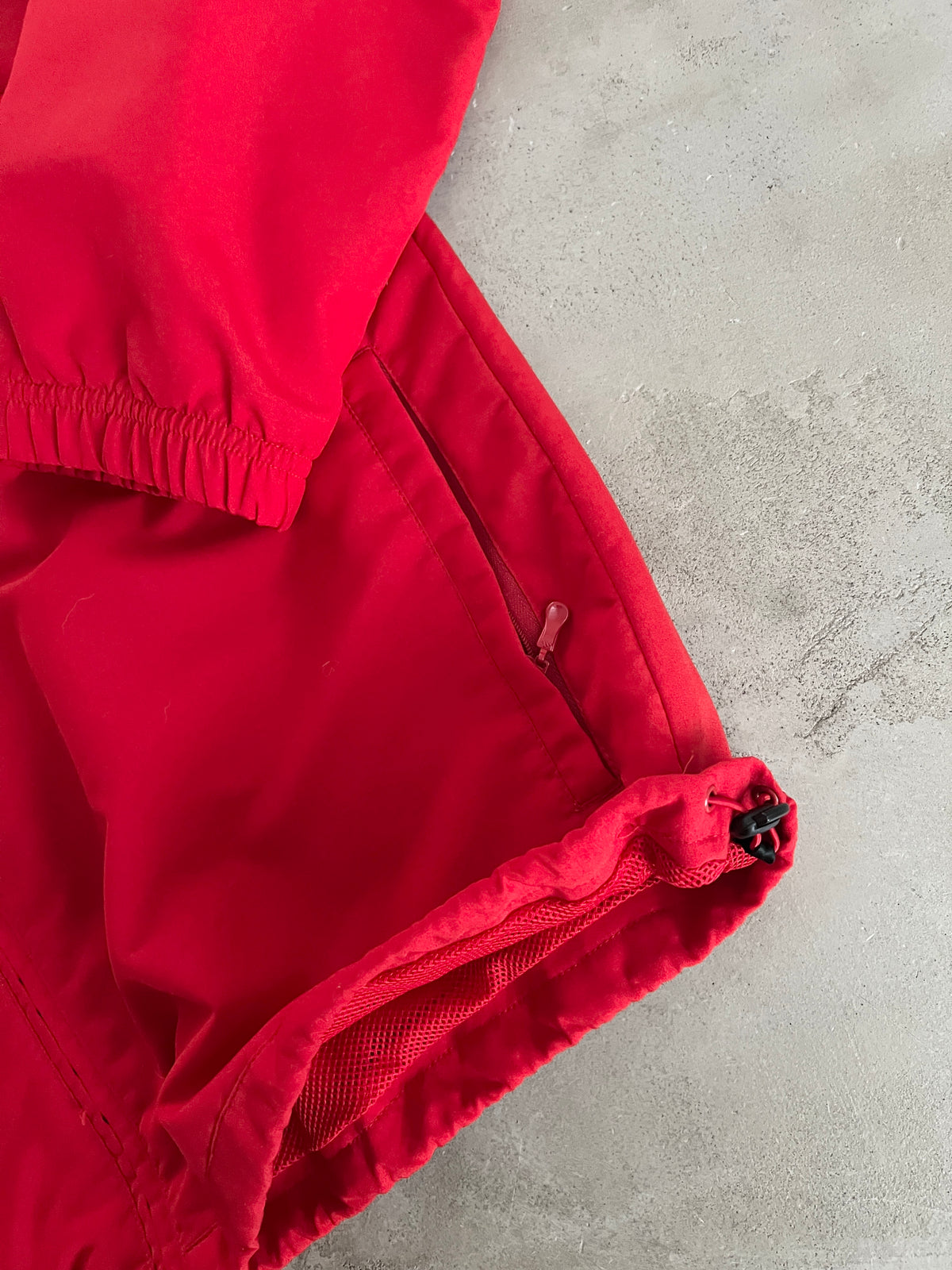 RED AC MILAN TRACK JACKET - 2000S - S/M