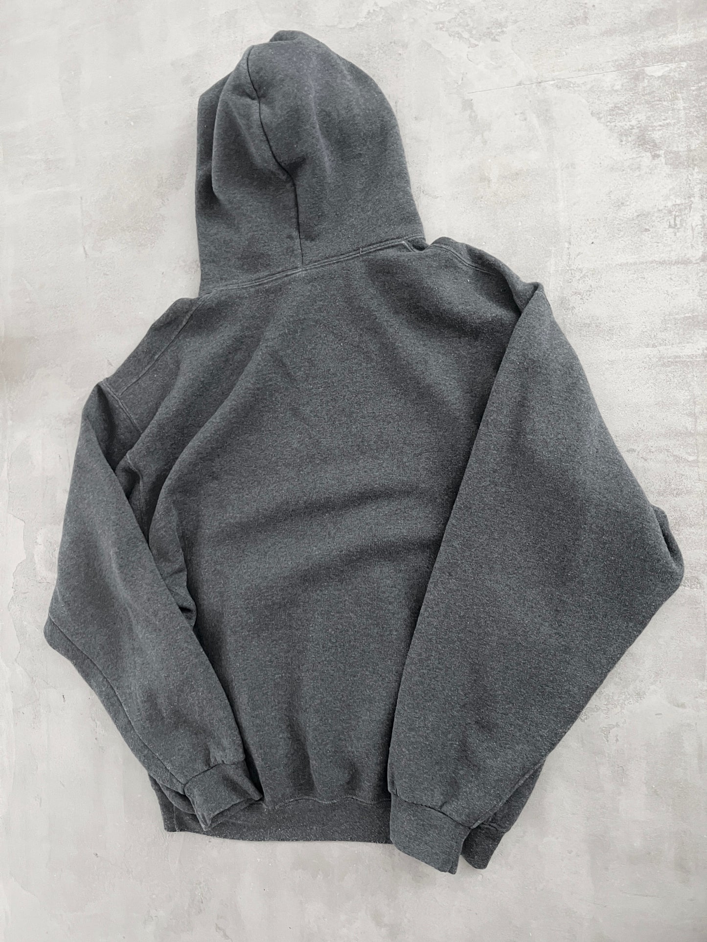 GREY RUSSELL HOODIE - 2000S - XL