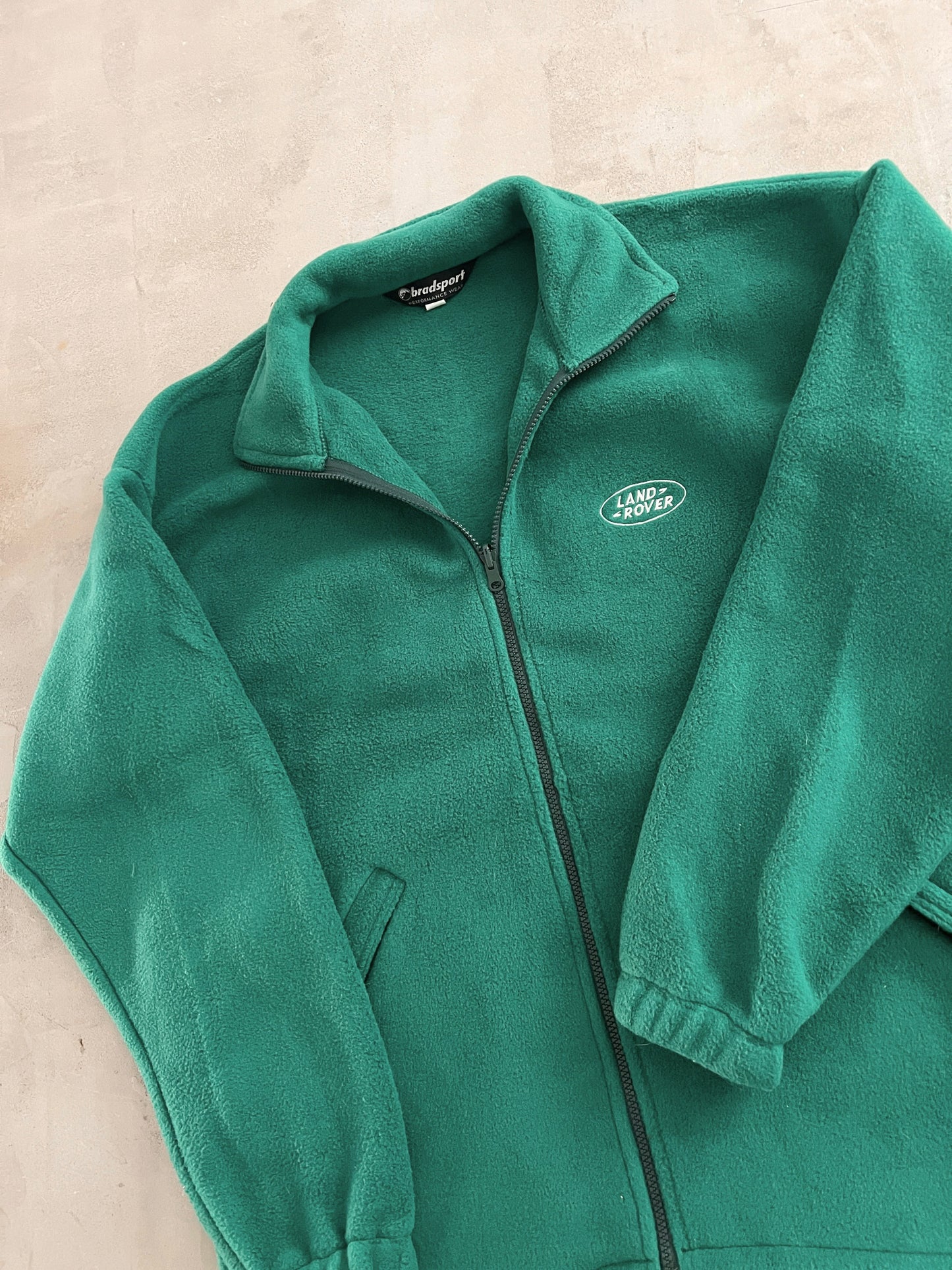GREEN LAND ROVER FLEECE - 2000S - XL