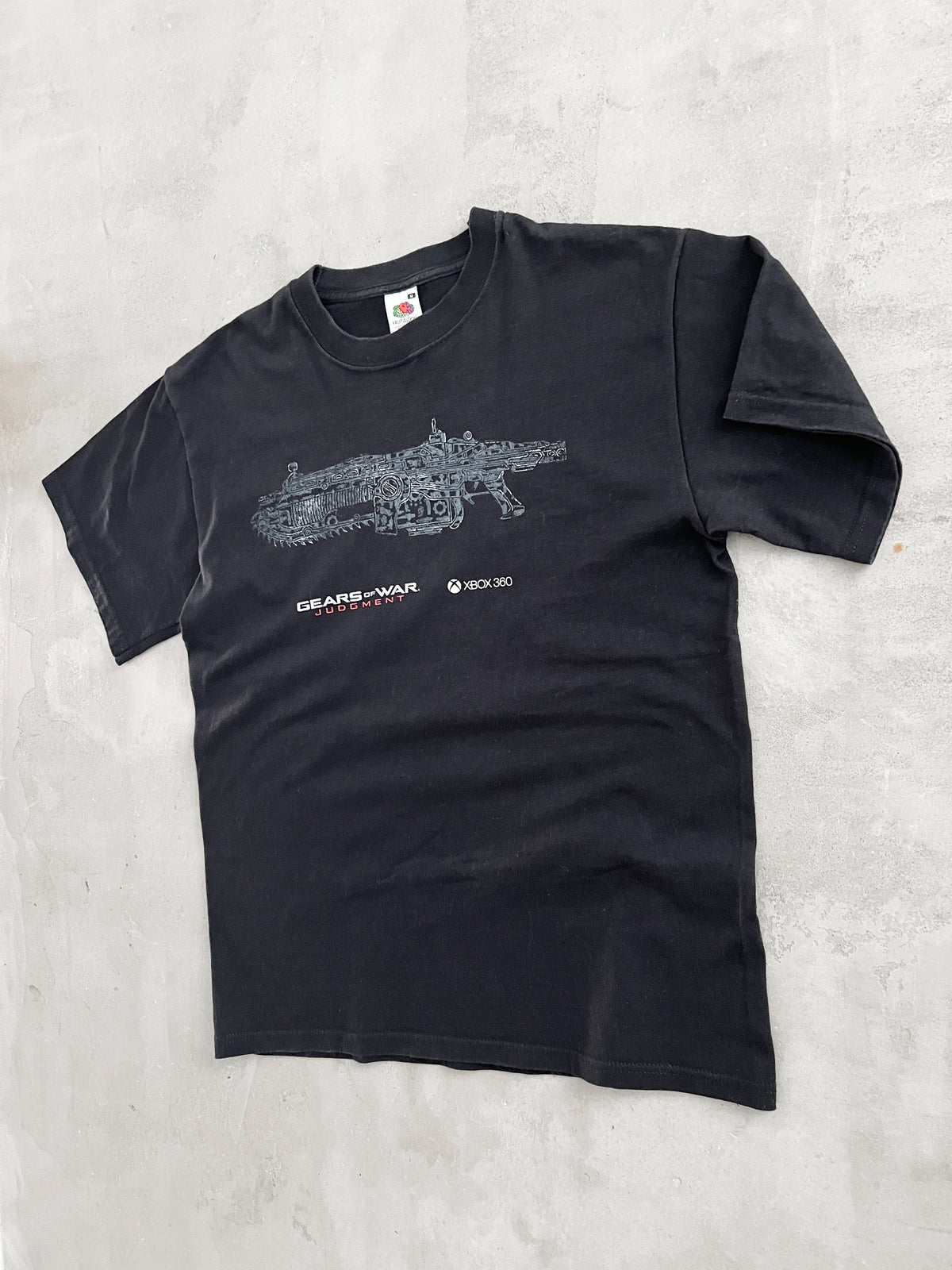 BLACK GEARS OF WAR XBOX TEE - 2000S - S
