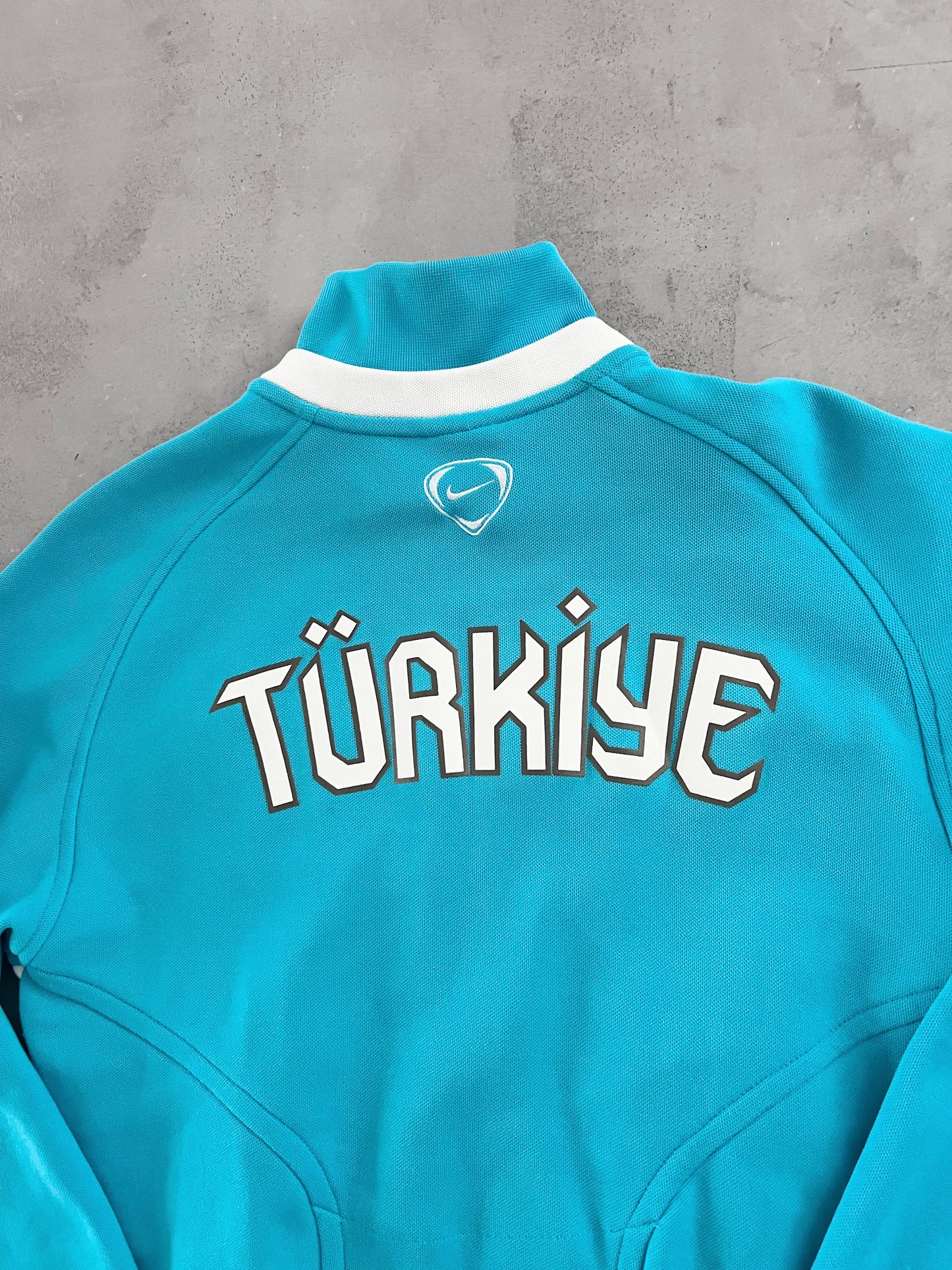 BABY BLUE TURKEY NIKE JACKET - 2000S - S