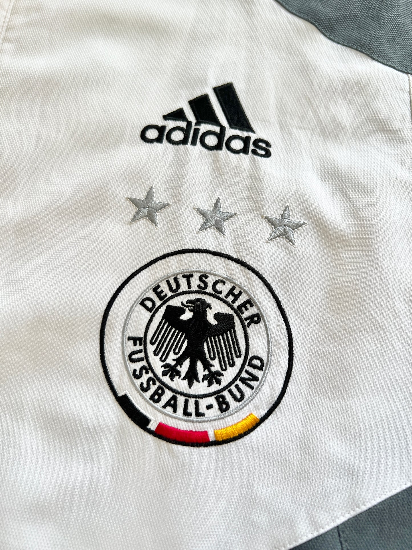 WHITE GERMANY X MERCEDES BENZ TRACK JACKET - 2000S - XL