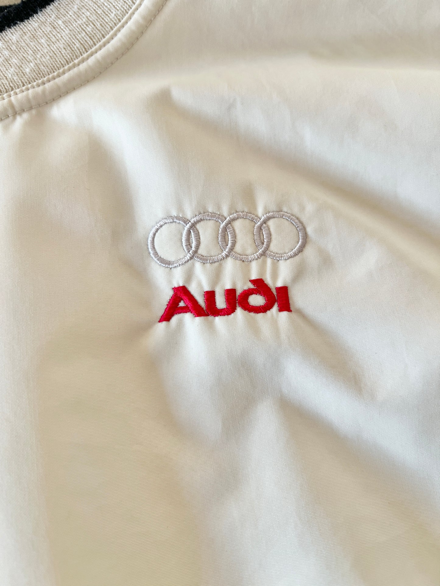 CREME AUDI SWEATER - 1990S - XXL/XL