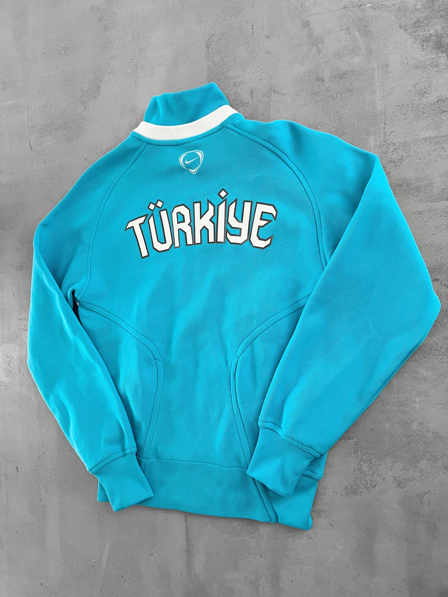BABY BLUE TURKEY NIKE JACKET - 2000S - S