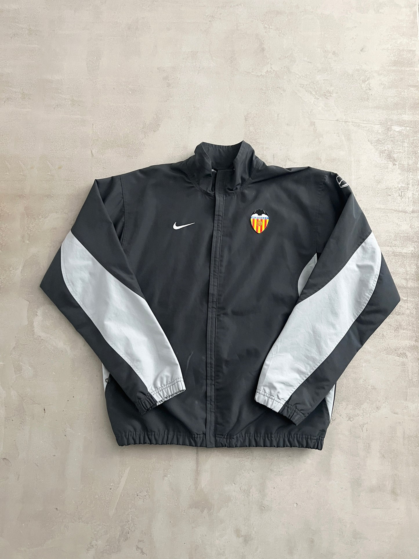 GREY VALENCIA NIKE TRACK JACKET - 2000S - S/M
