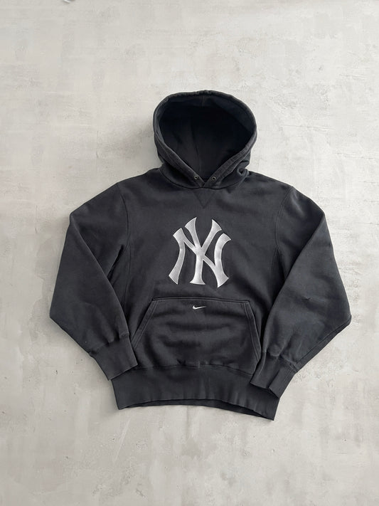 BLACK YANKEES NIKE HOODIE - 2000S - M/S