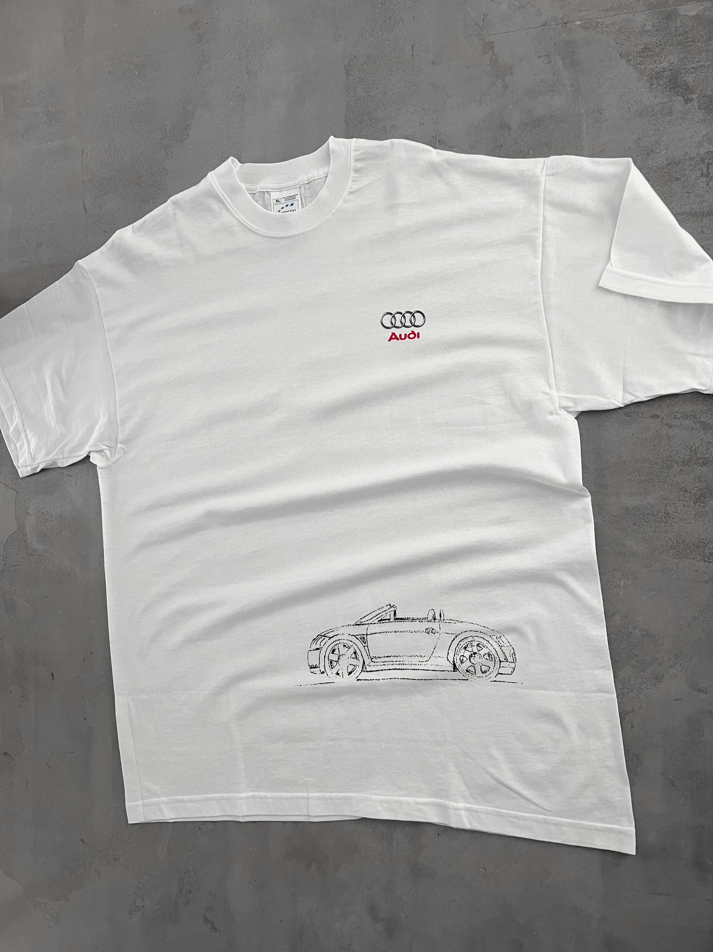 WHITE AUDI TT CABRIO TEE - 2000S - XXL/XL