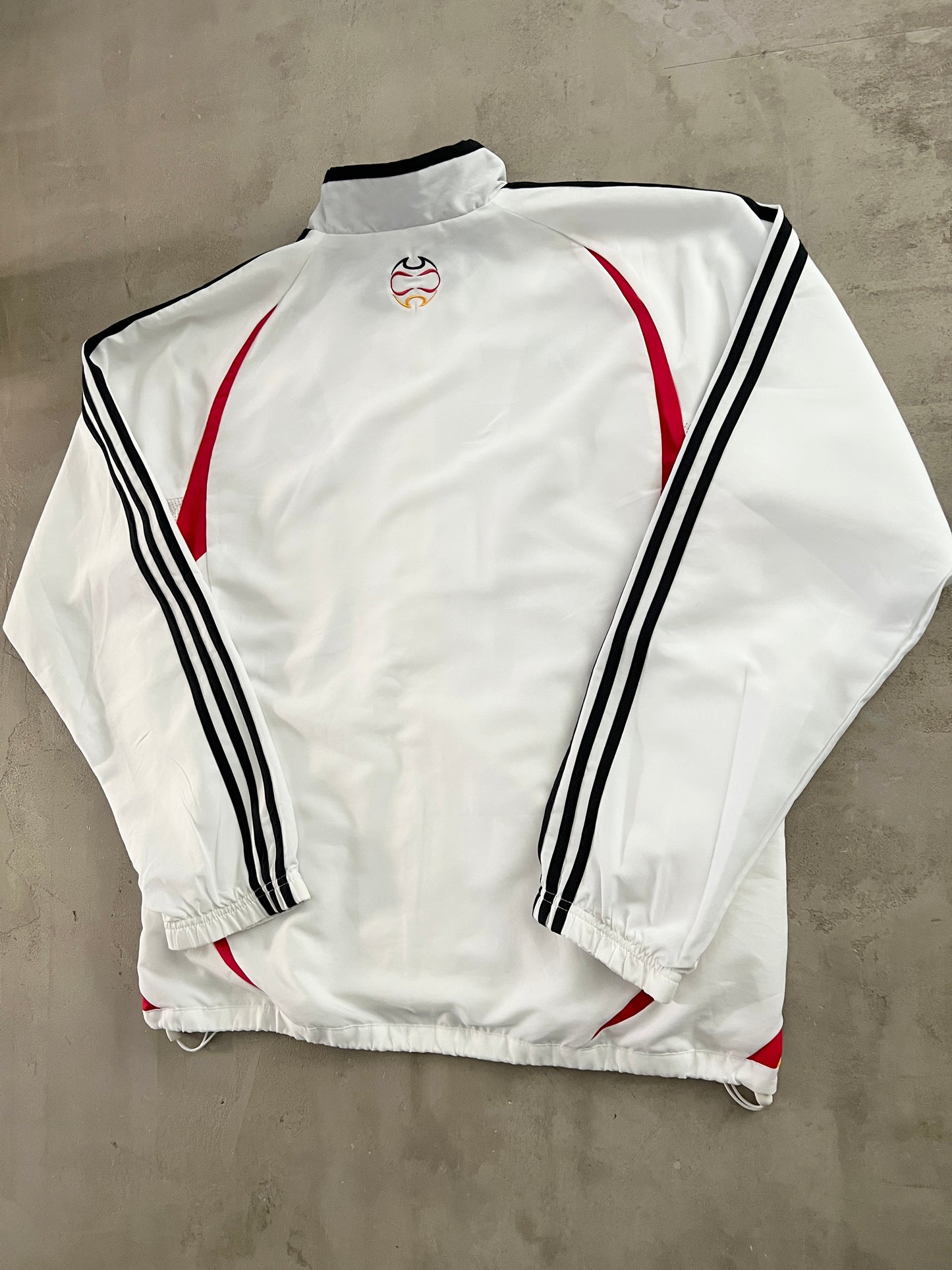 WHITE GERMANY TRACK JACKET - 2000S - L