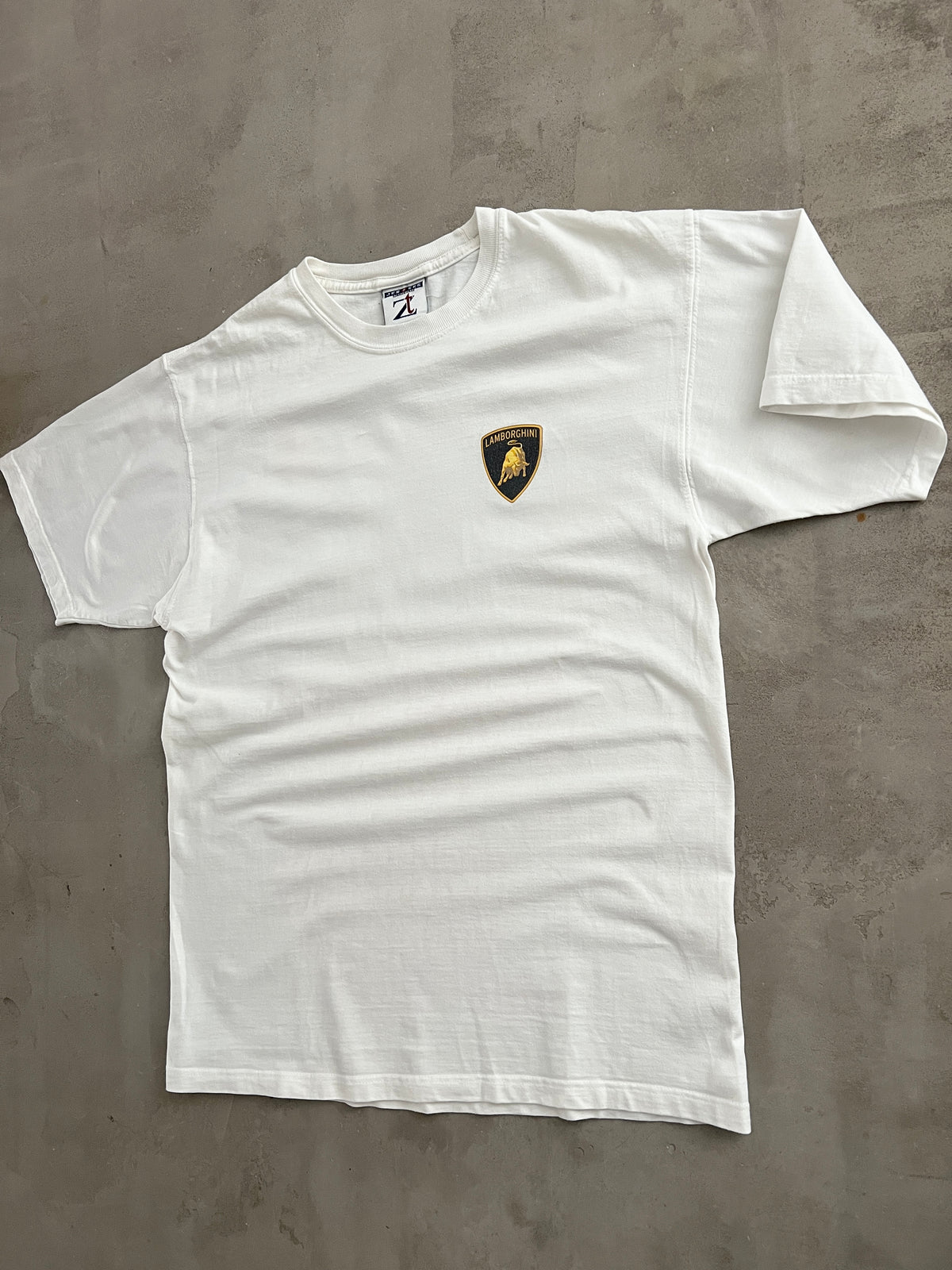 WHITE LAMBORGHINI DIABLO TEE - 2000S - M/L