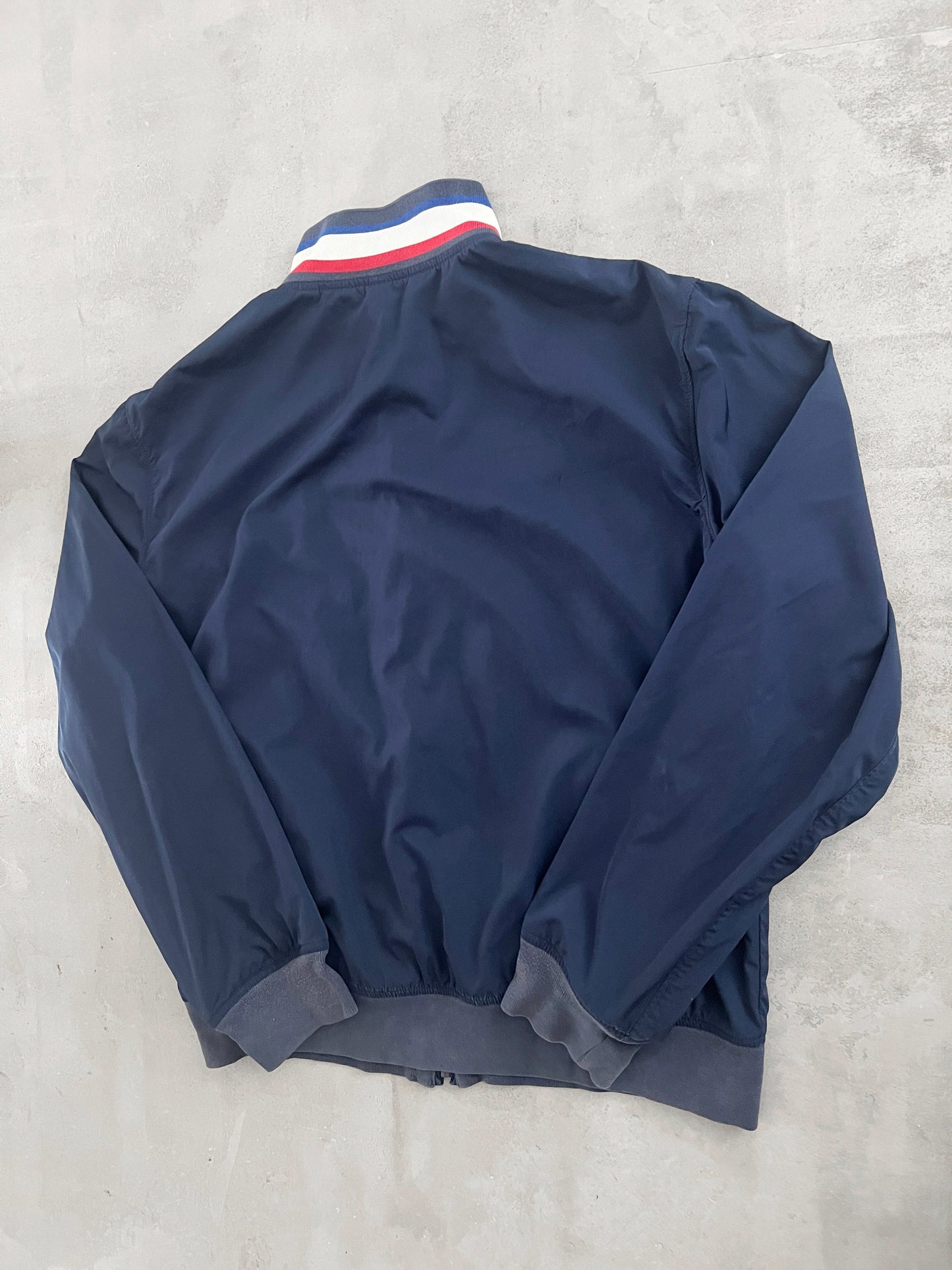 NAVY US OPEN RALPH LAUREN JACKET - 2000S - L