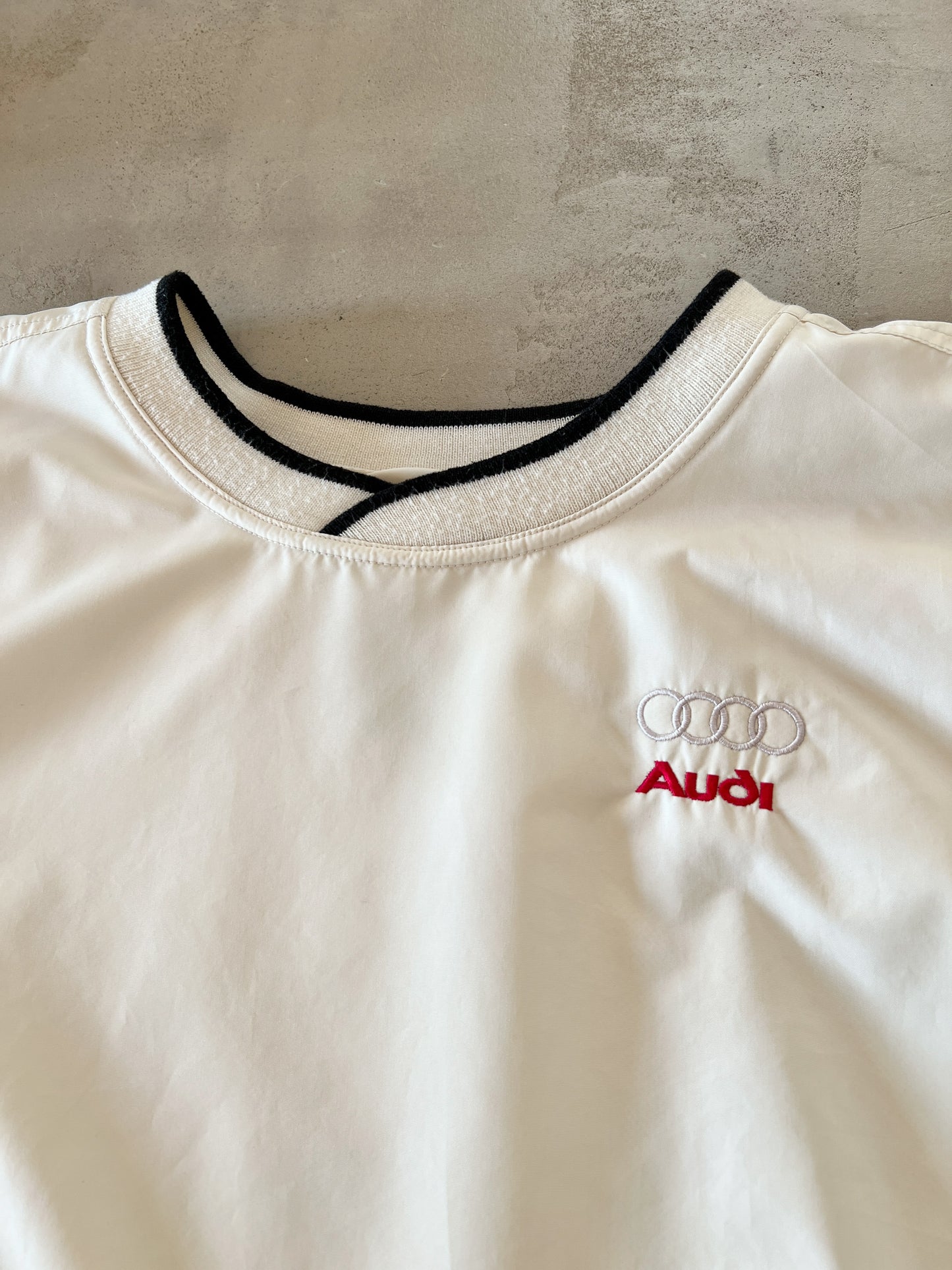 CREME AUDI SWEATER - 1990S - XXL/XL