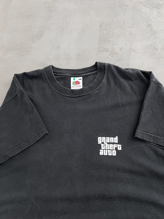 BLACK GTA VICE CITY TEE - 2002 - XL/L
