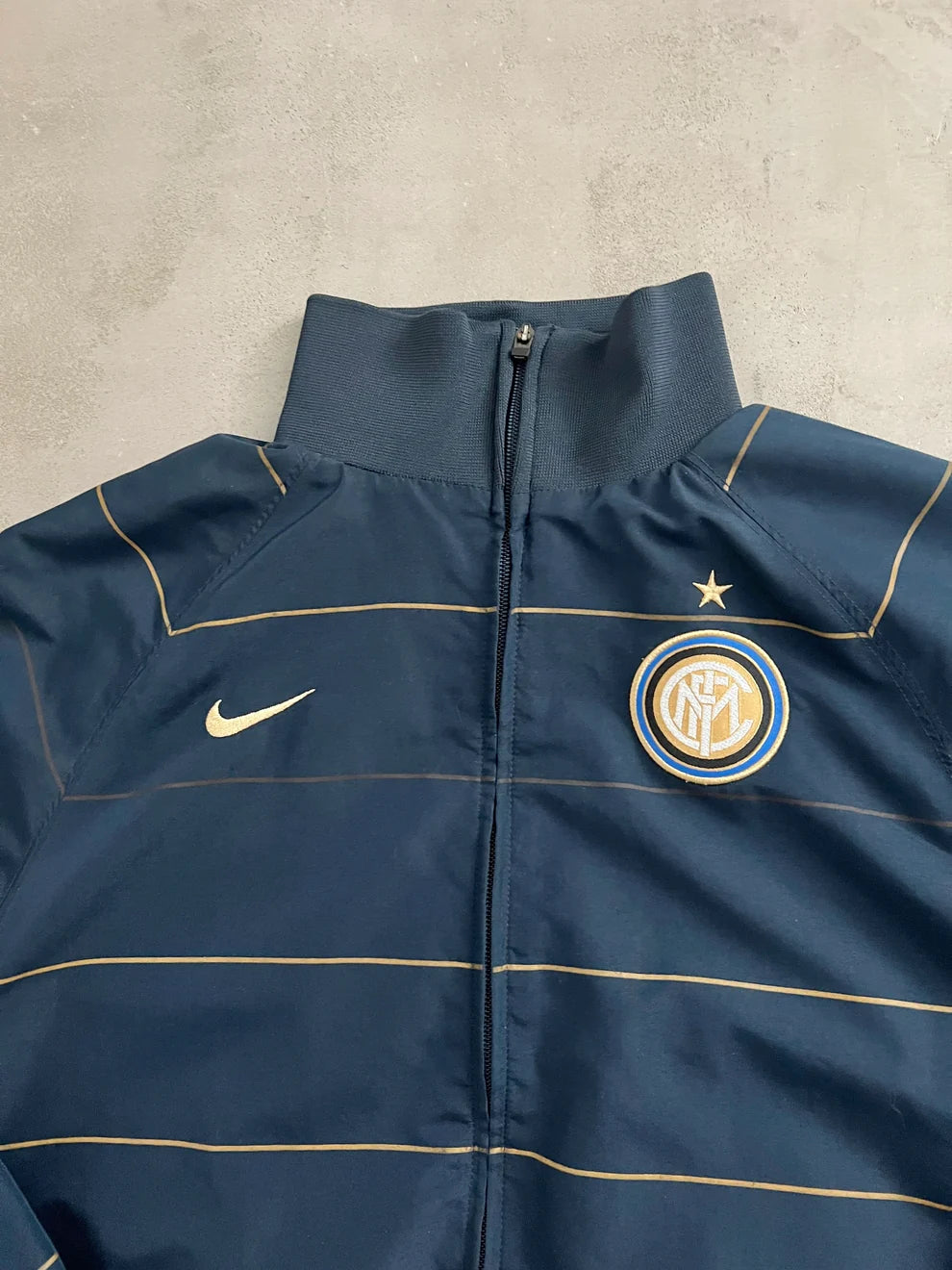 NAVY INTER MILAN TRACKSUIT - 2000S - L