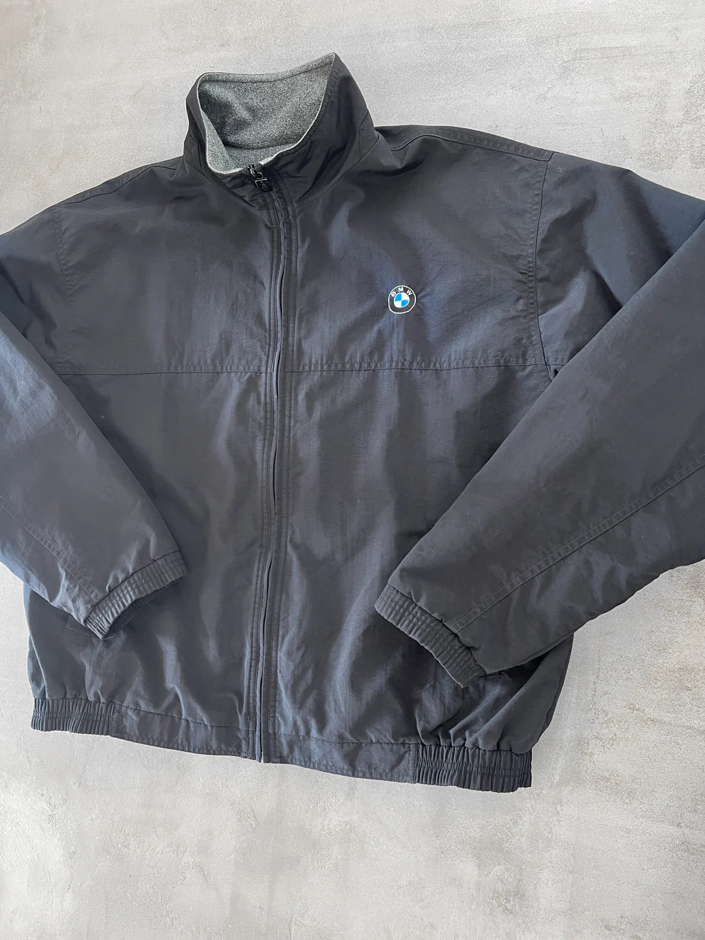 BLACK BMW JACKET - 2000S - L/M