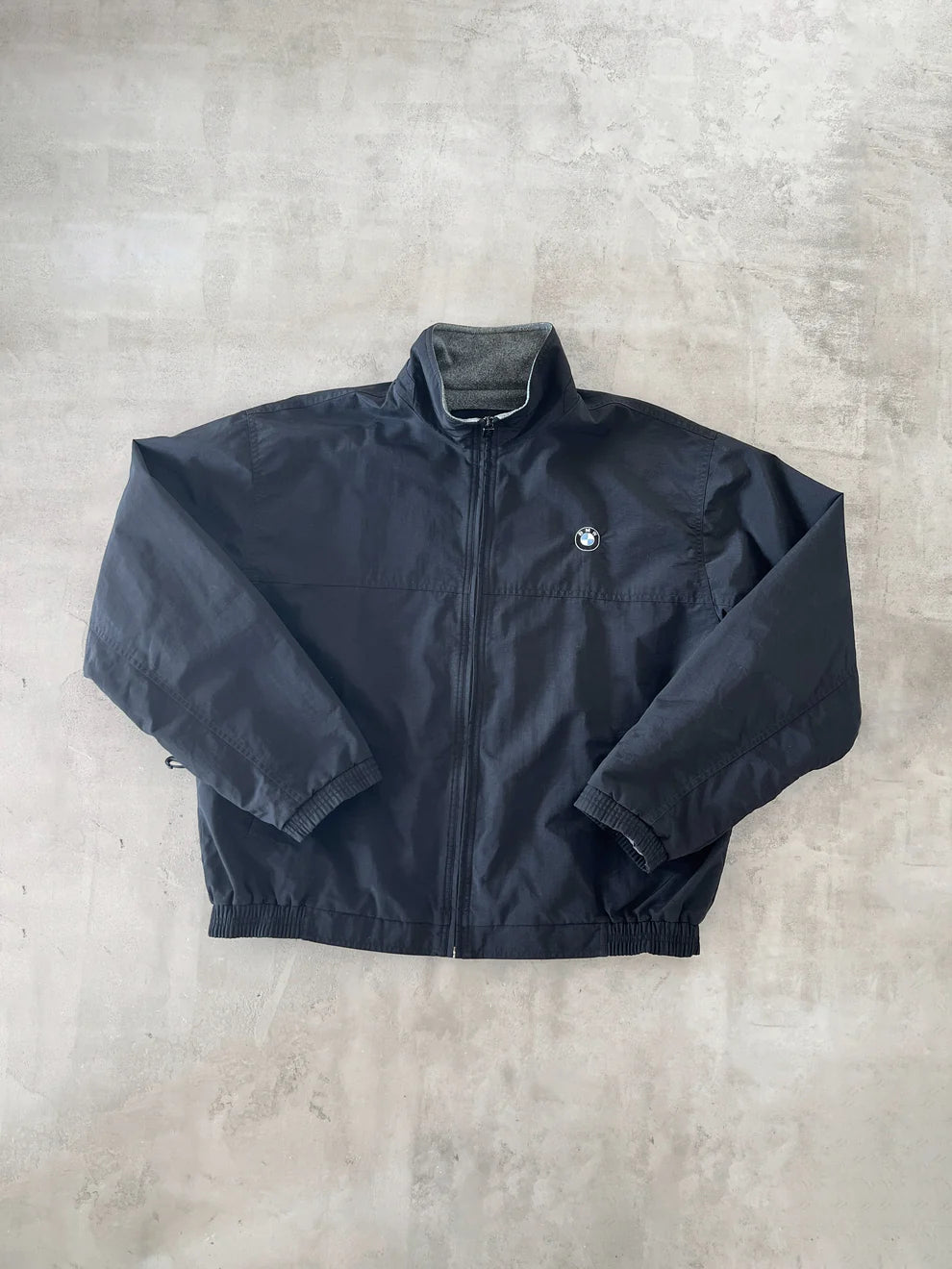 BLACK BMW JACKET - 2000S - L/M
