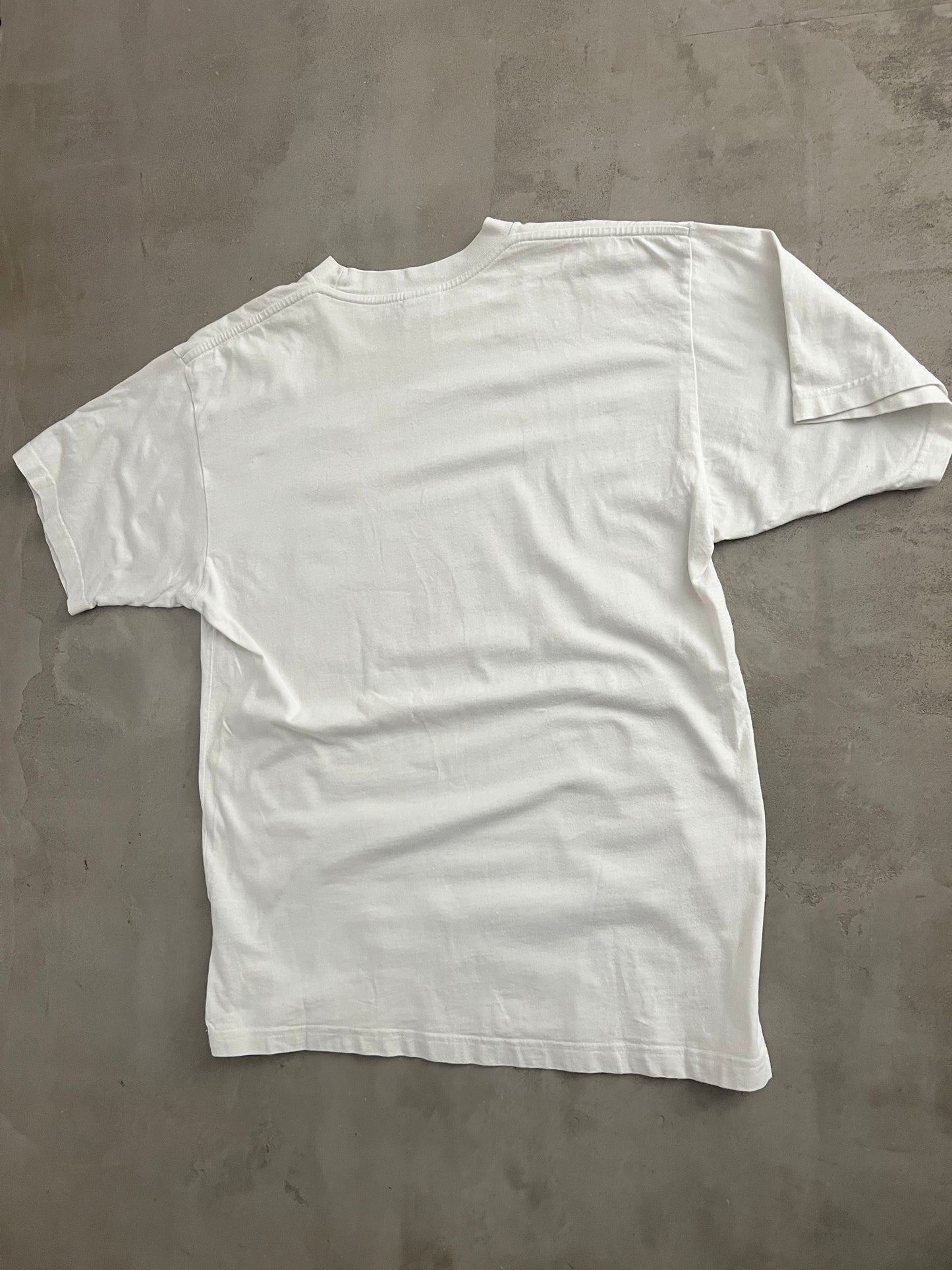 WHITE TOUR DE FRANCE NIKE TEE - 1990S - L